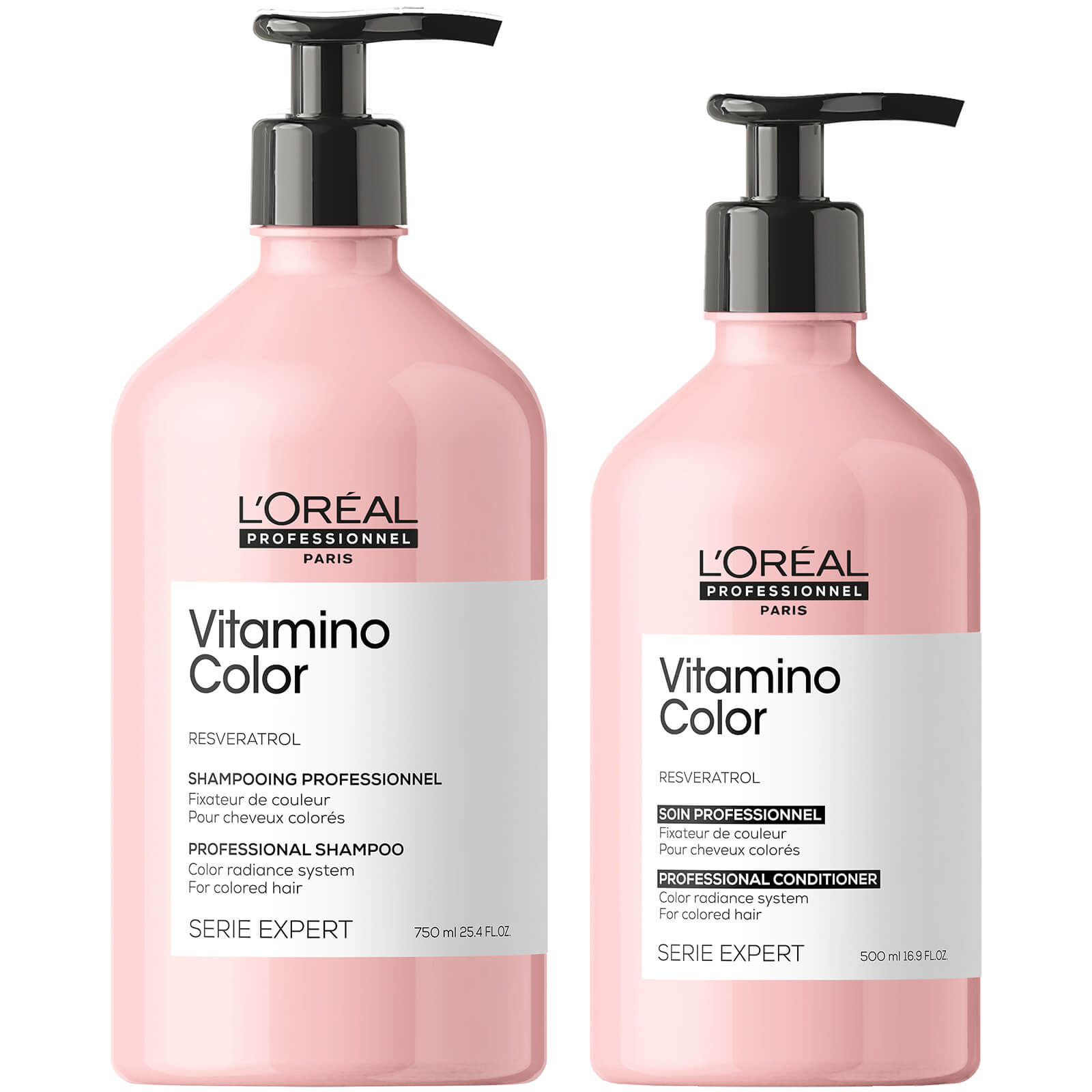L'oreal Professionnel Vitamino Large Shampoo And Conditioner Bundle
