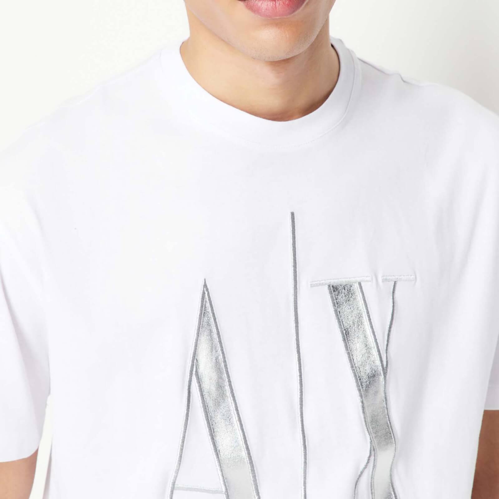armani exchange logo cotton t-shirt - l