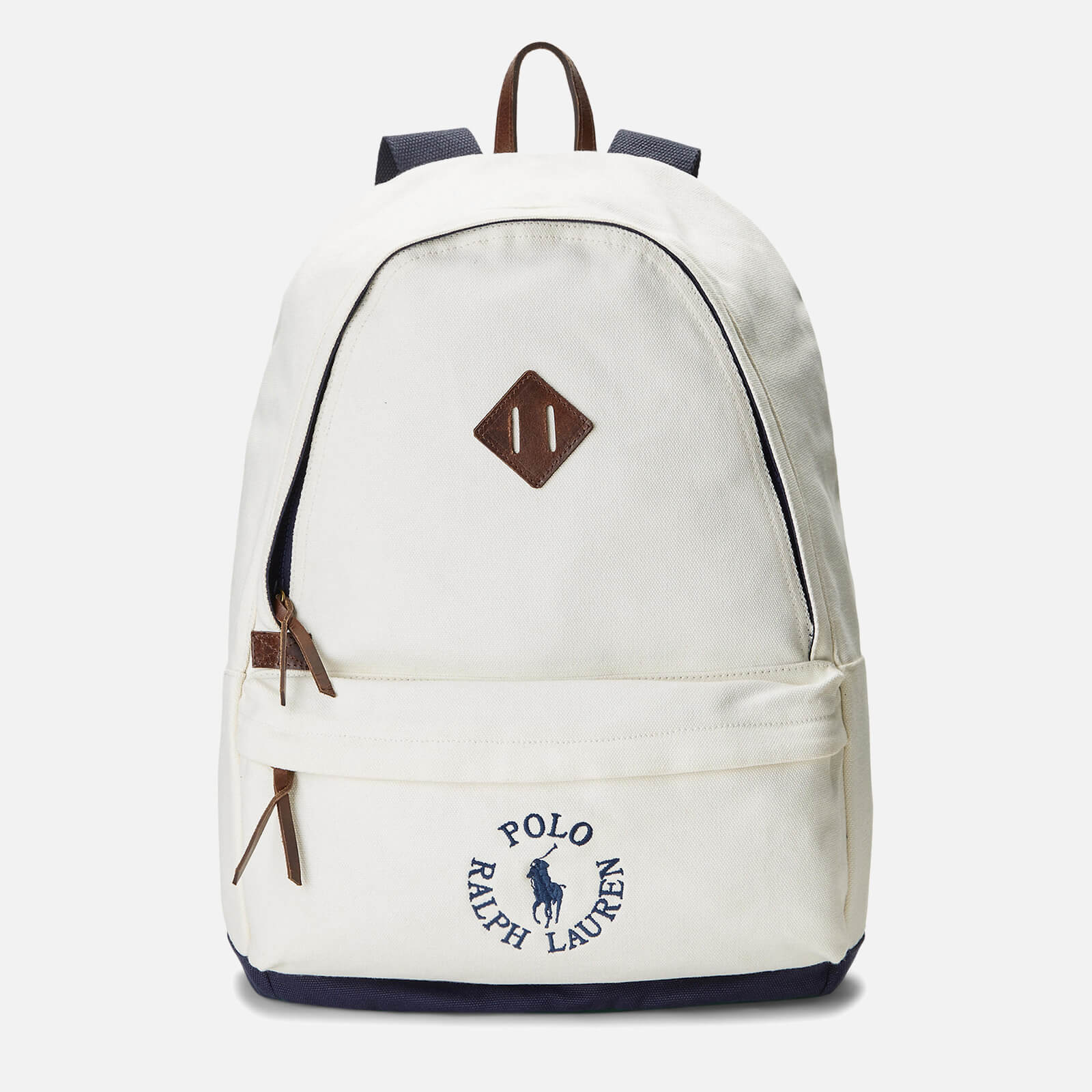 Polo Ralph Lauren Men's Large Backpack - Newport Navy/Deckwash White