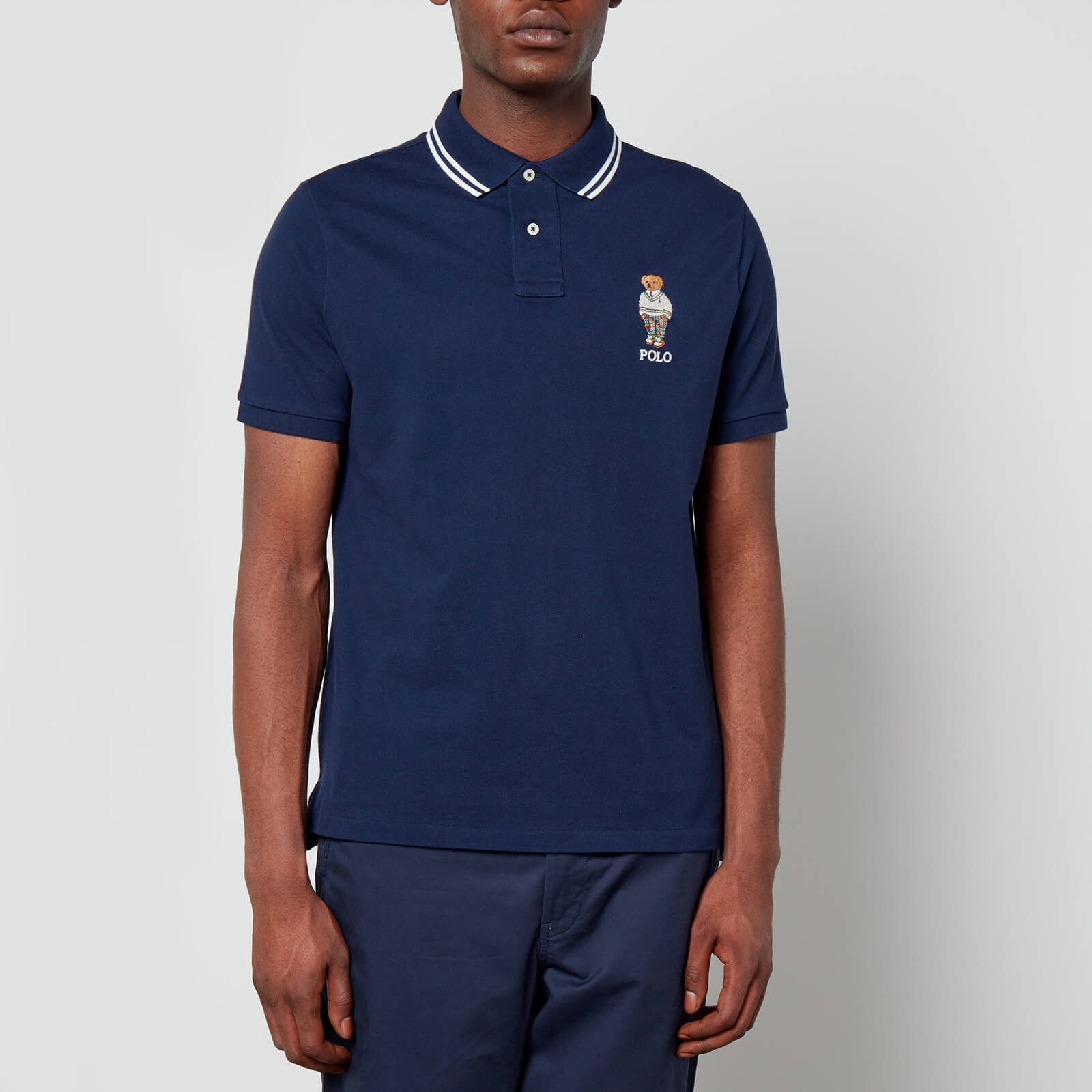 Polo Ralph Lauren Logo-Embroidered Cotton-Pique T-Shirt