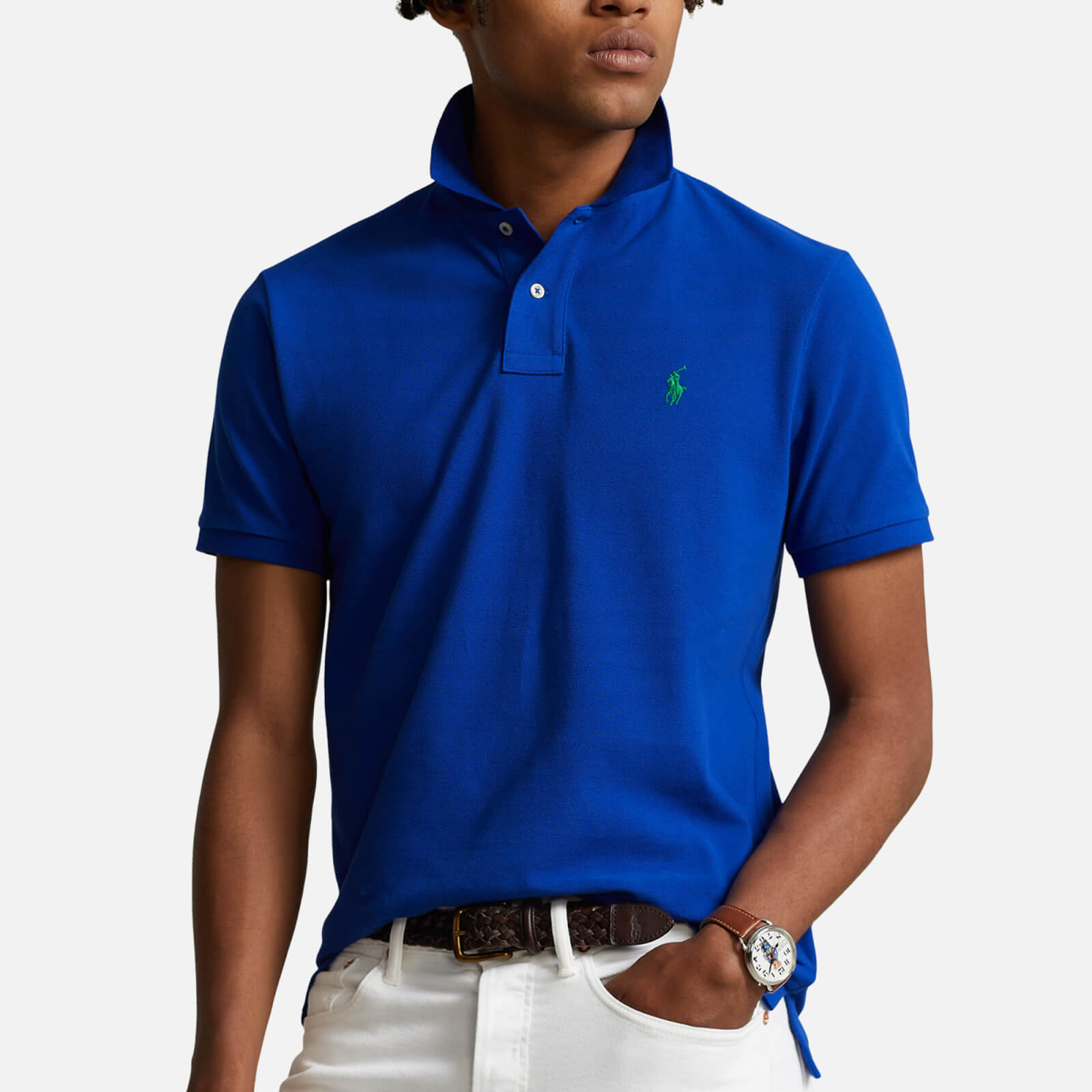 Polo Ralph Lauren Slim-Fit Cotton-Pique Polo Shirt