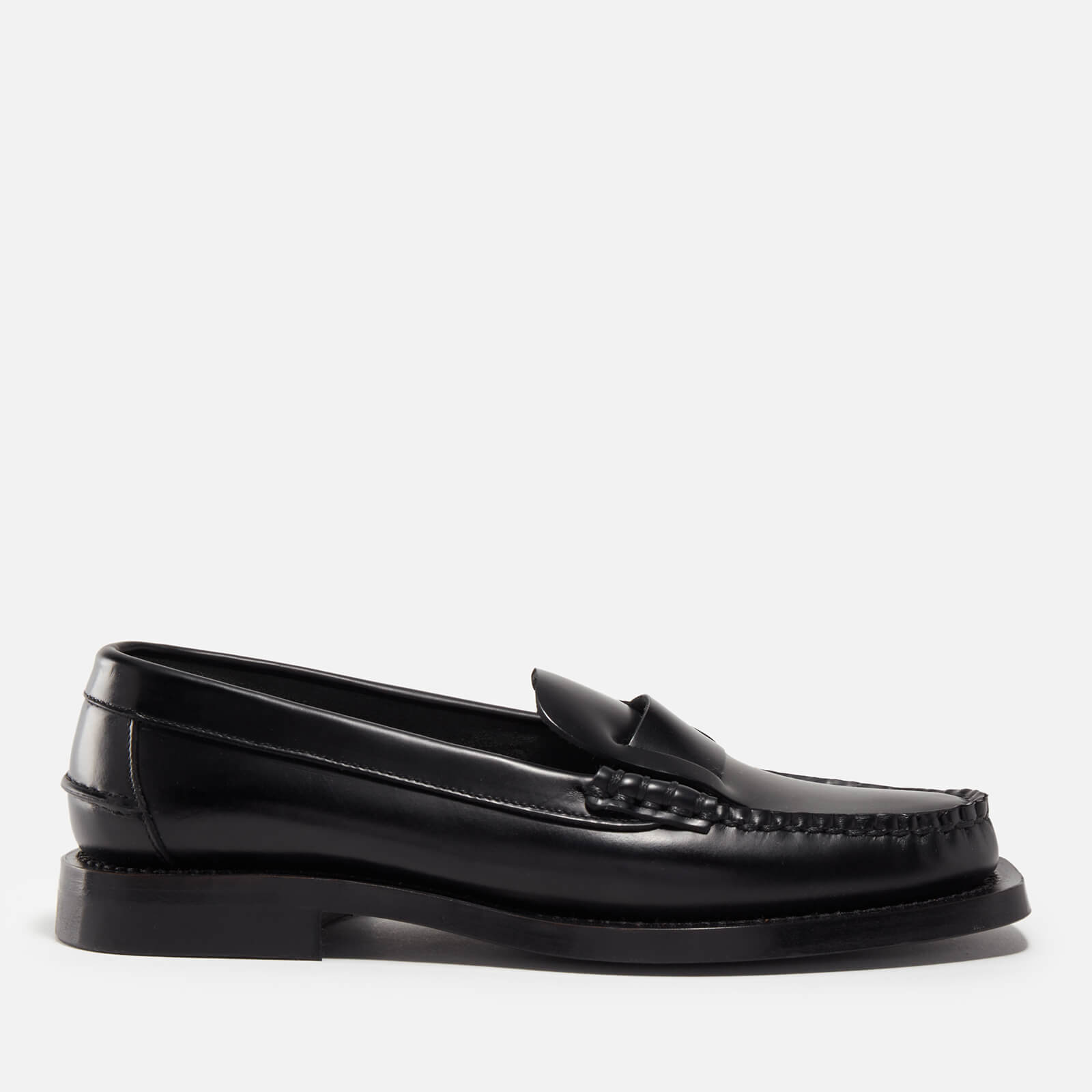 Hereu Women's Sineu Leather Loafers - Black - UK 3