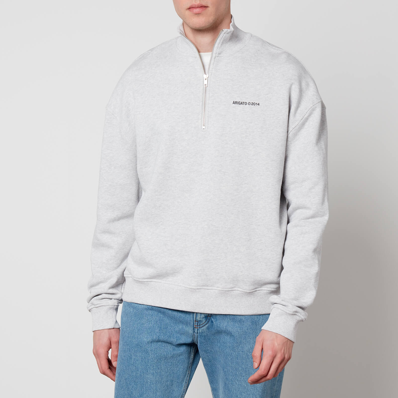 Axel Arigato Logo-Printed Cotton-Jersey Sweatshirt - L