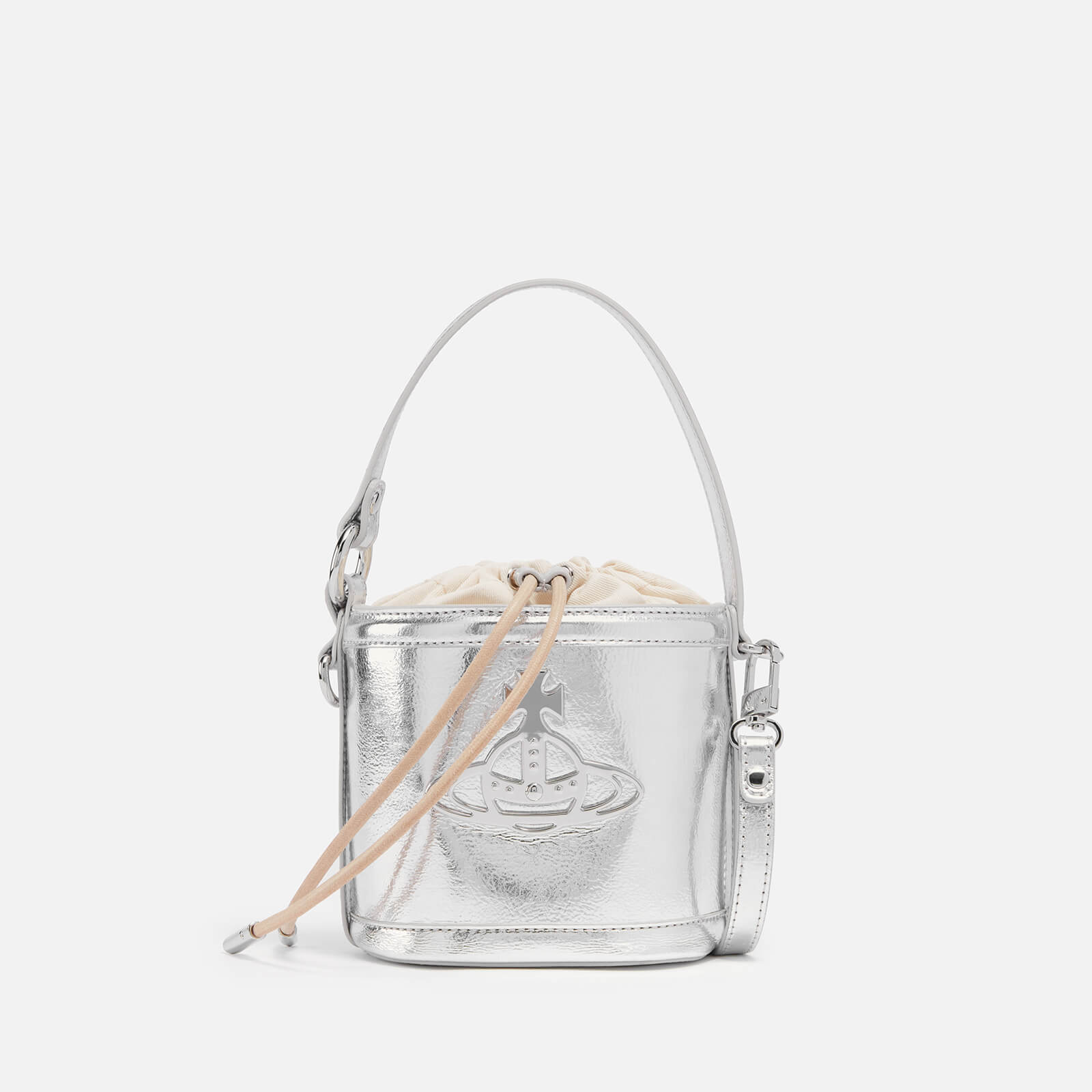 Vivienne Westwood Daisy Patent Leather Bucket Bag