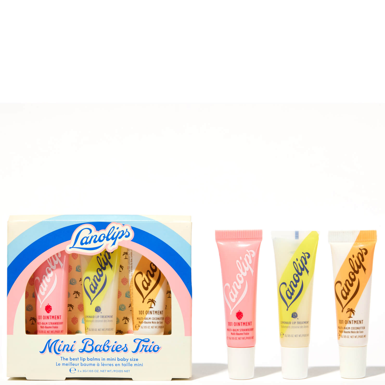 

Lanolips Mini Babies Trio