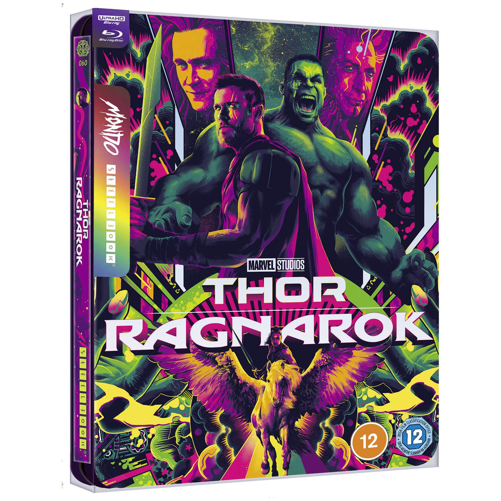 Click to view product details and reviews for Marvel Studios Thor Ragnarok – Mondo 60 Steelbook 4k Ultra Hd Blu Ray Inclus.