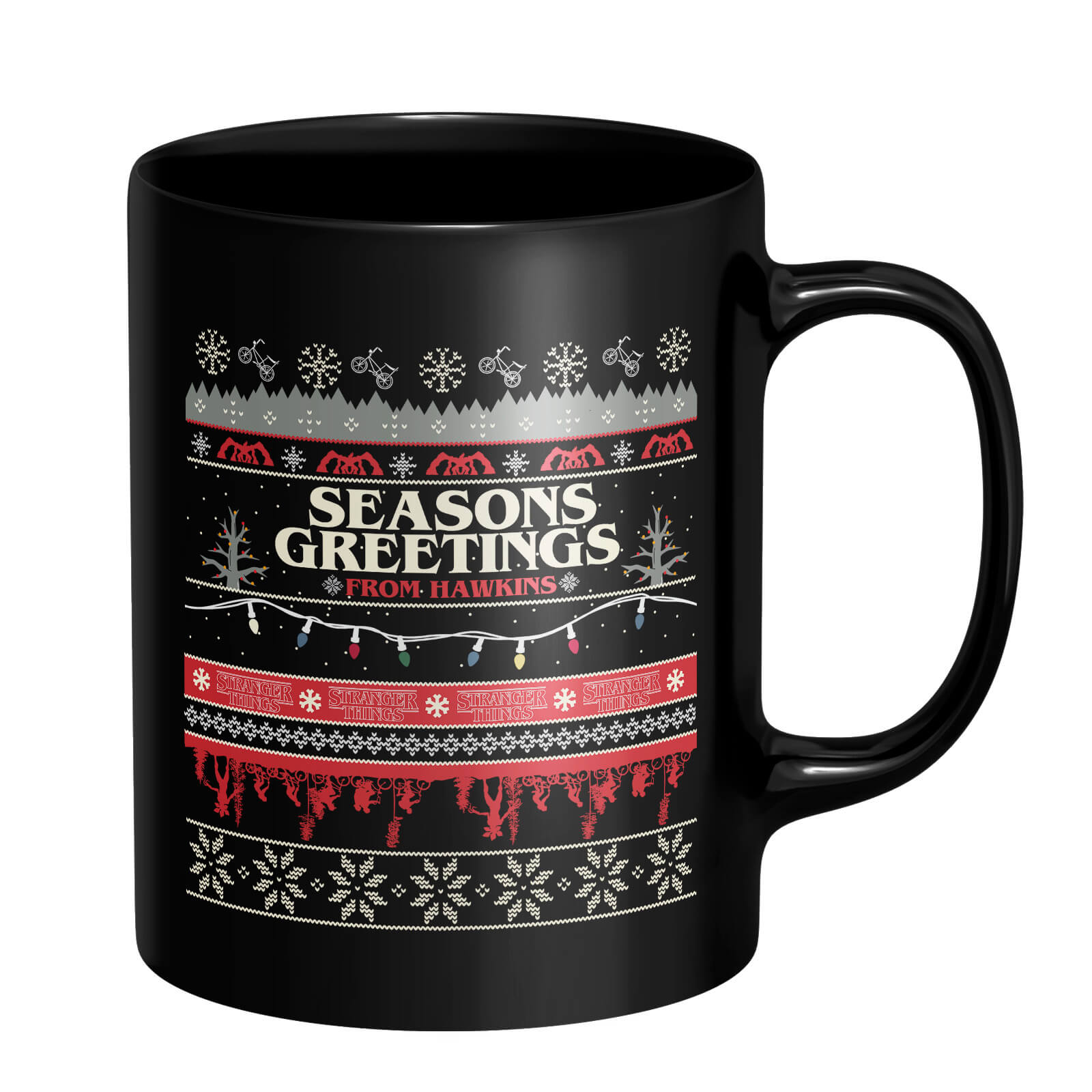 

Stranger Things Eddie Munson Wanted Mug - Black