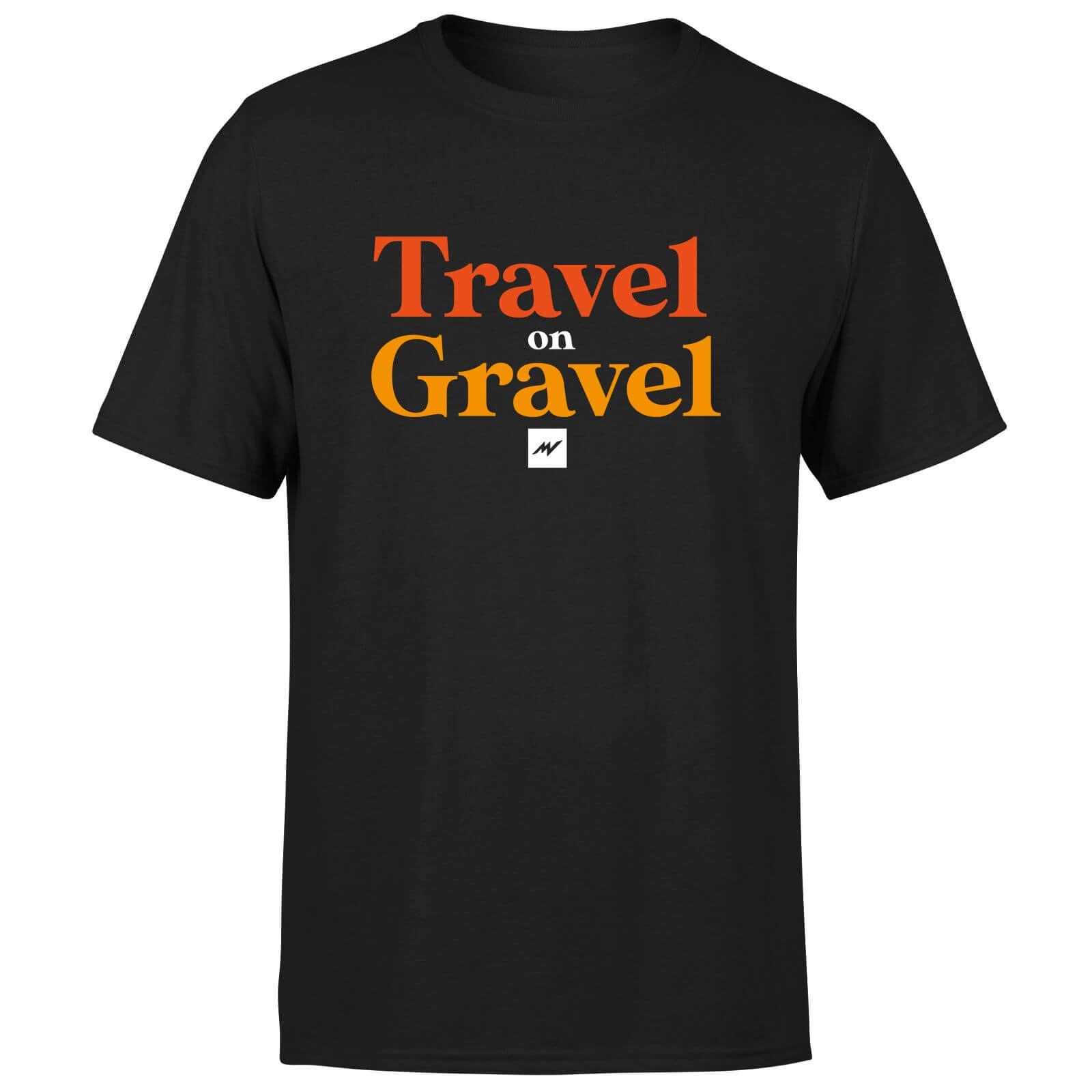 Travel On Gravel Men's T-Shirt - Black - 5XL - Black