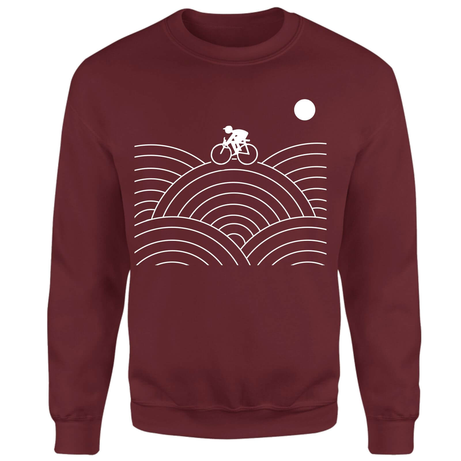 Pathway Sweatshirt - Burgundy - M - Burgundy