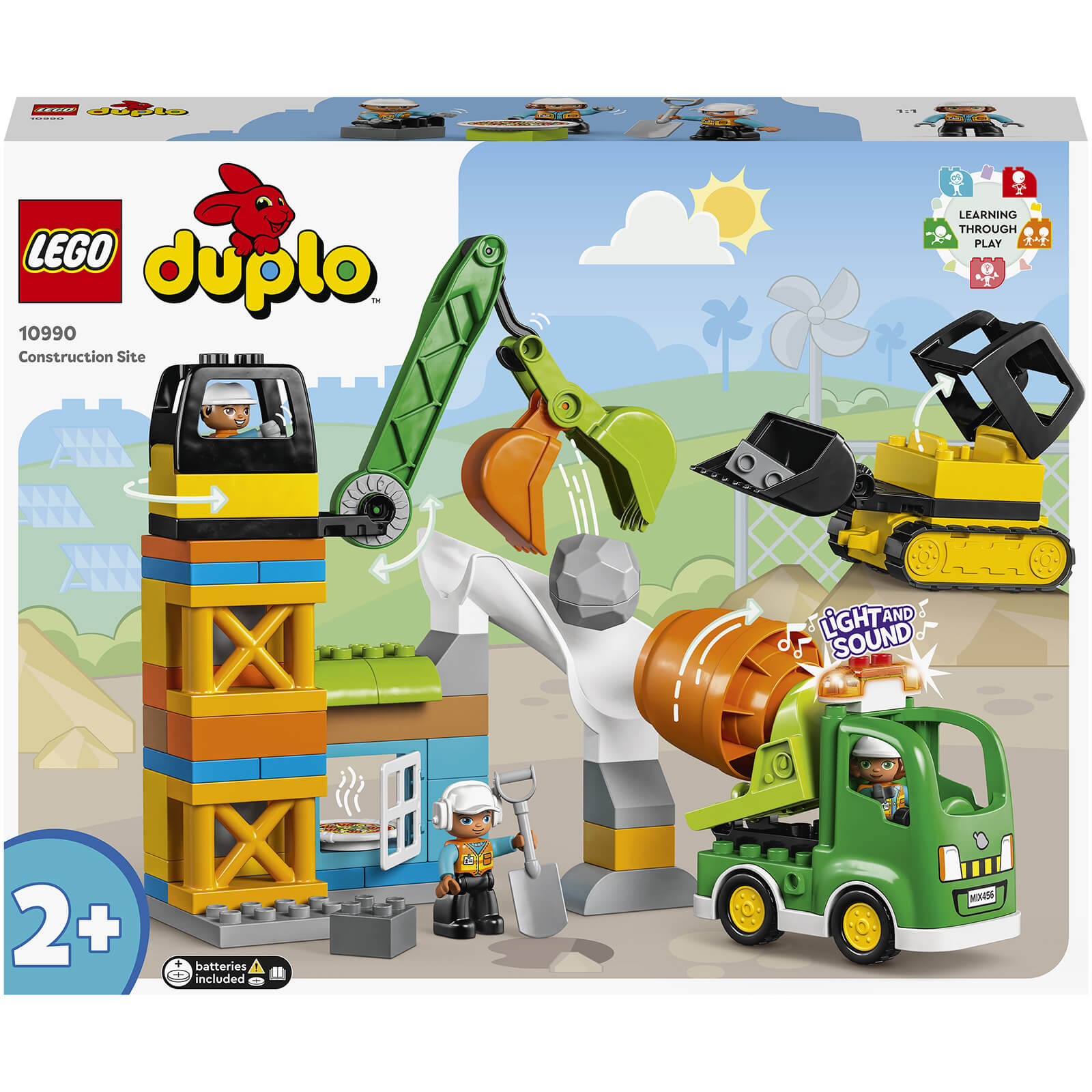 Image of 10990 LEGO® DUPLO® Construction site with construction vehicles