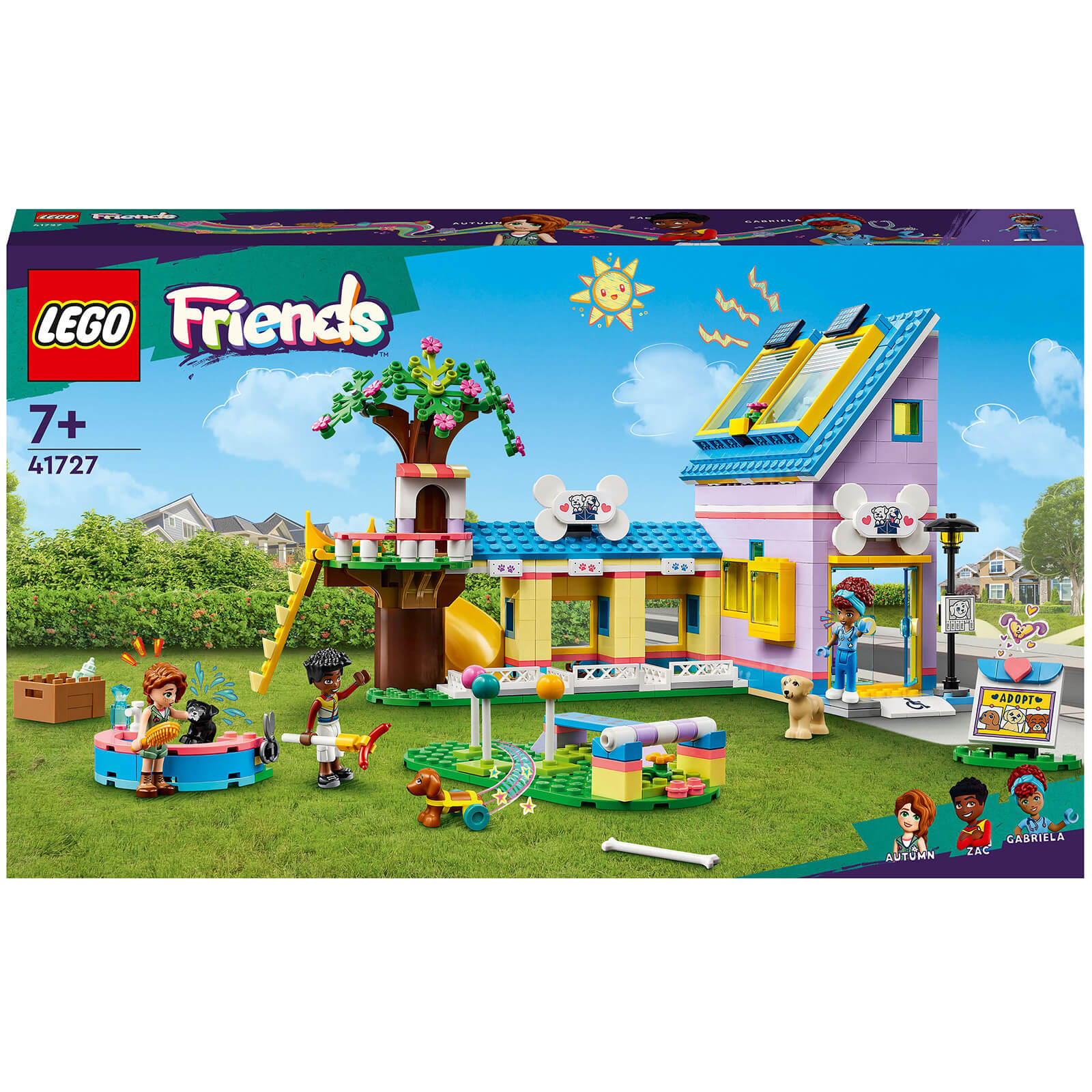 Image of LEGO Friends: Dog Rescue Centre Pet Animal Vet Playset (41727)