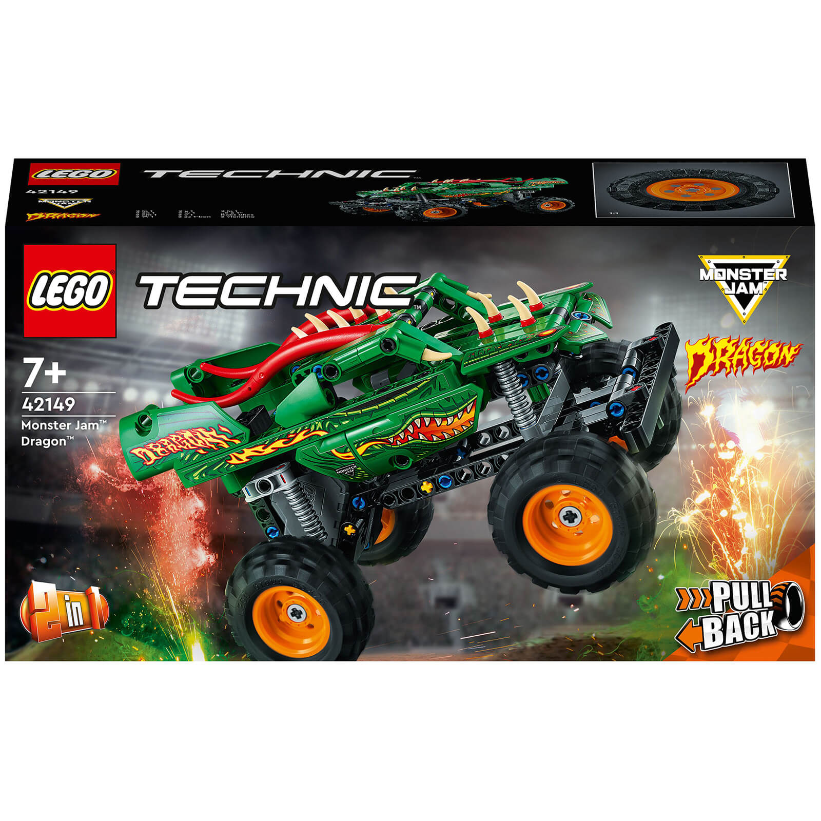 Image of 42149 LEGO® TECHNIC Monster Jam™ Dragon™