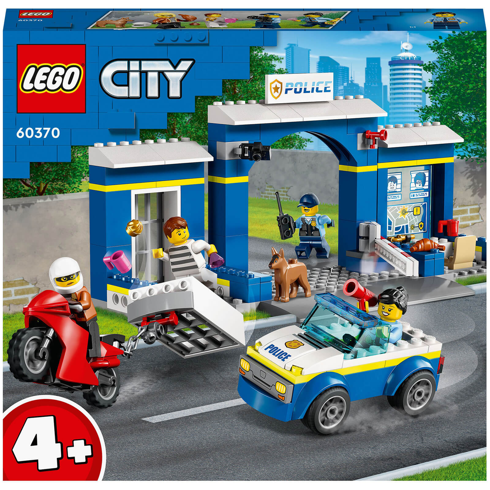 Bild von LEGO City: Ausbruch aus der Polizeistation, Polizei-Spielzeug (60370)