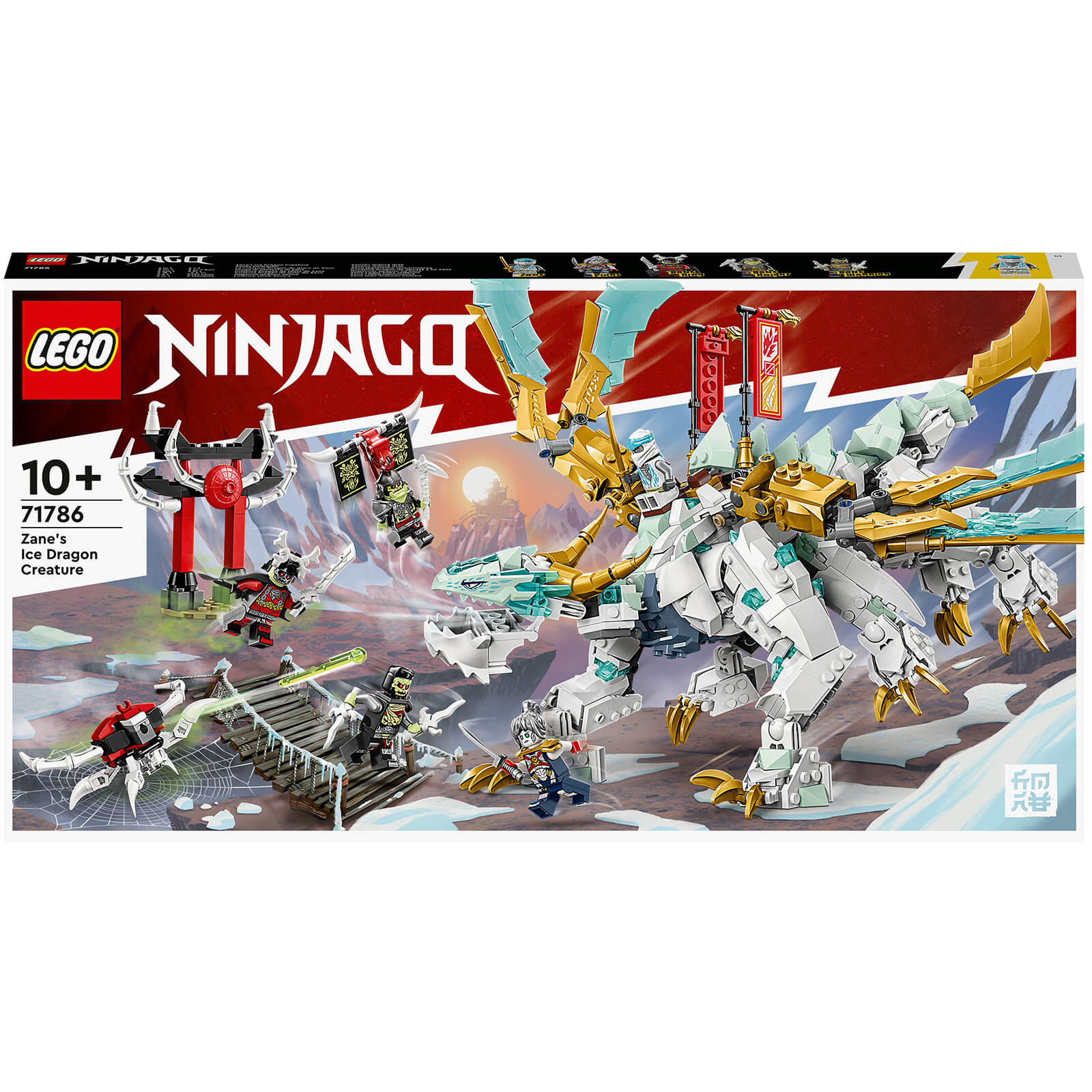 Image of 71786 LEGO® NINJAGO Zane ice dragon