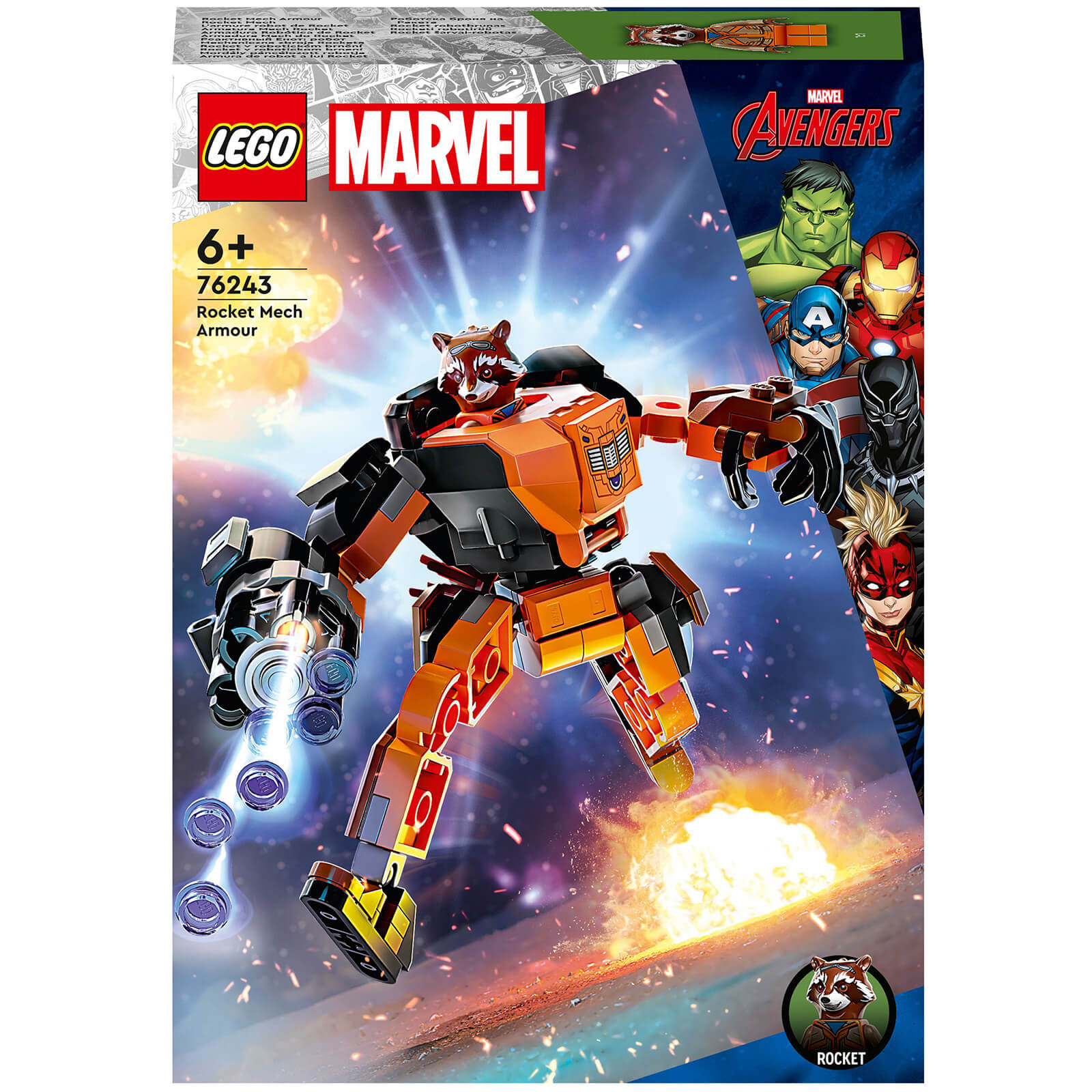Image of 76243 LEGO® MARVEL SUPER HEROES Rocket Mech