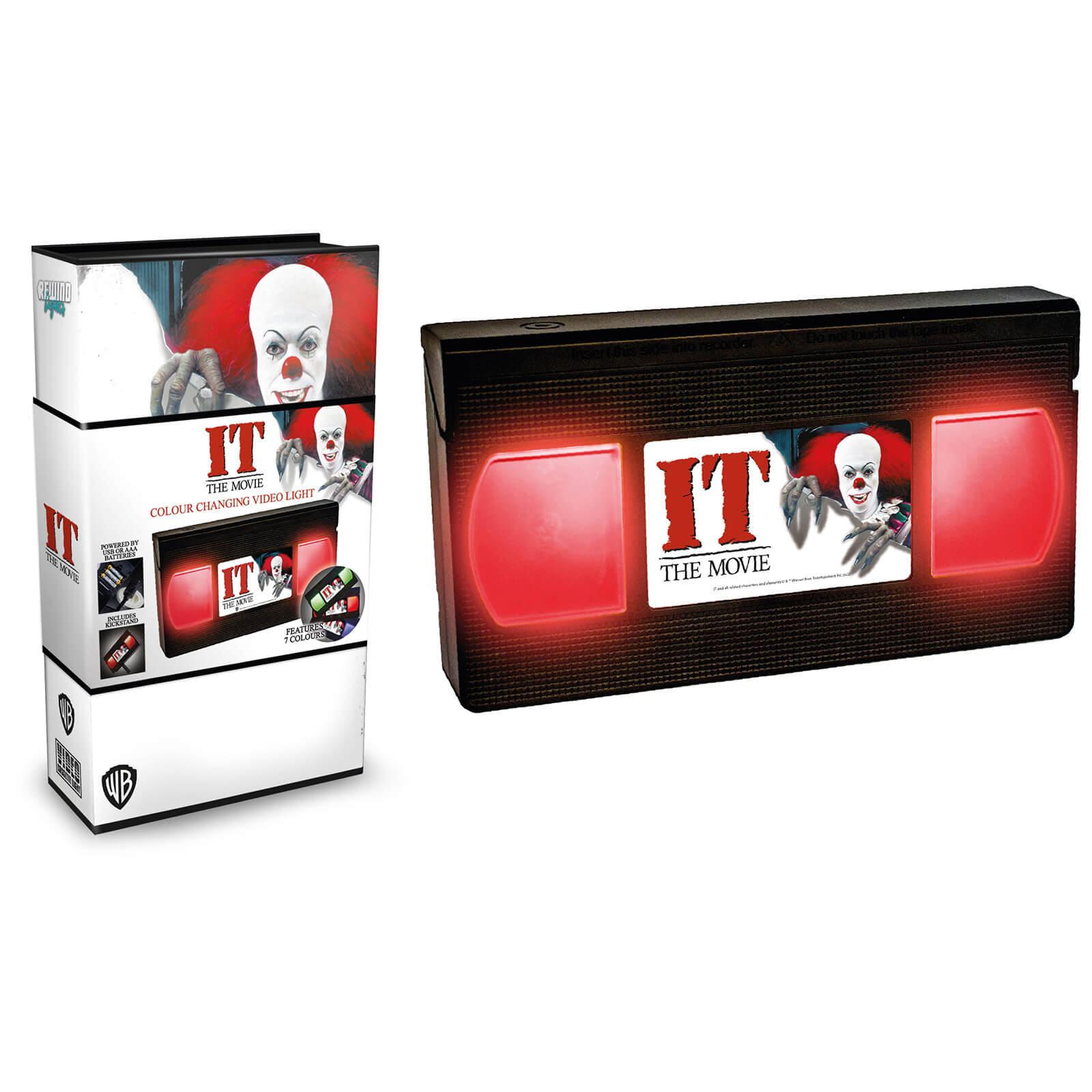 Click to view product details and reviews for Rewind Lights It Vhs Light.