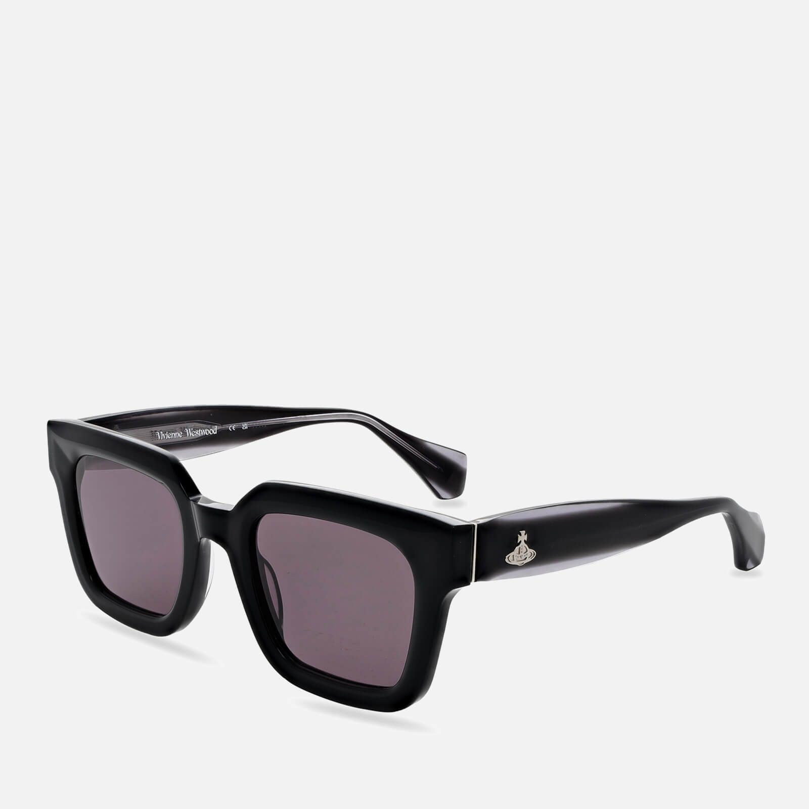 Image of Vivienne Westwood Cary Acetate Square-Frame Sunglasses