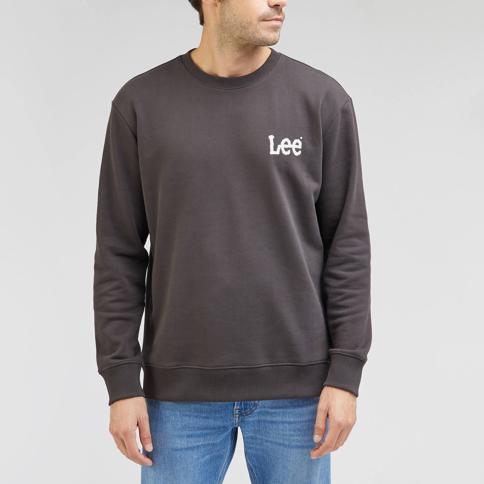 Lee Wobbly Logo Cotton Sweatshirt