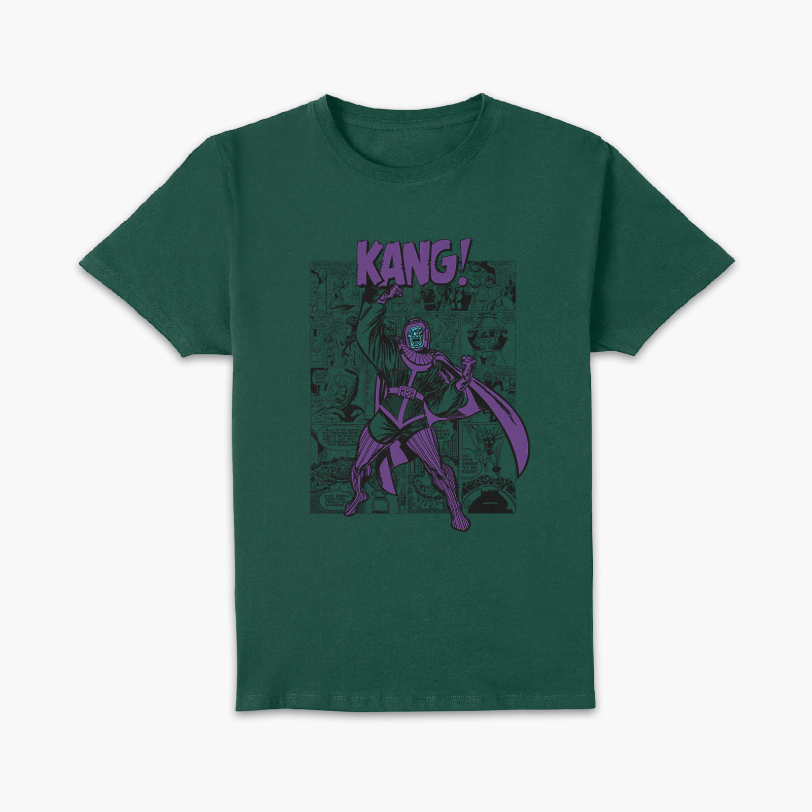 Marvel Comics Kang T-Shirt - Green - L - Verde