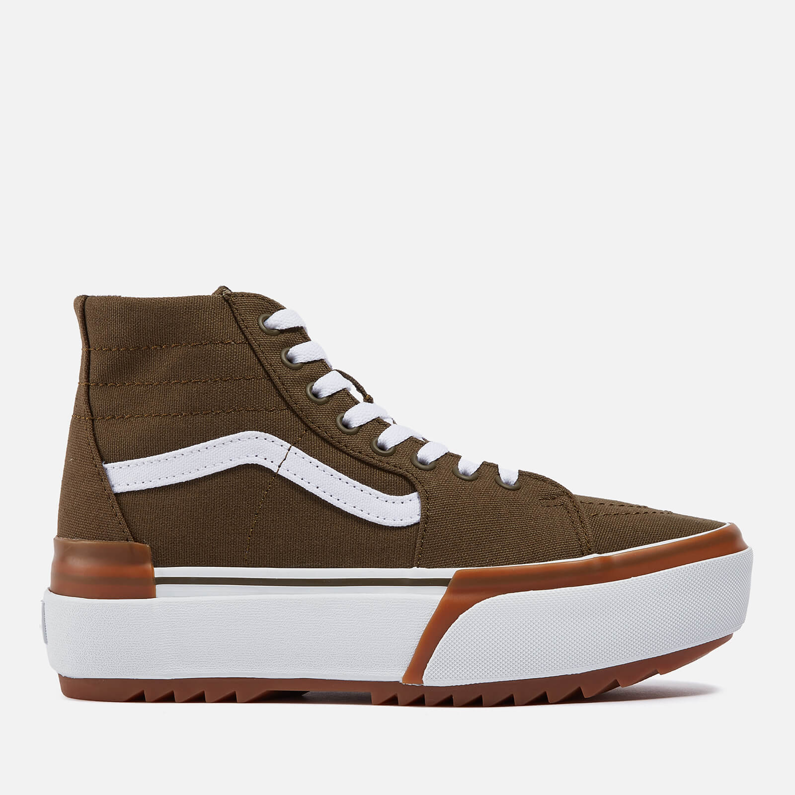 Vans Women’s Canvas Sk8-Hi Stacked Canvas Trainers