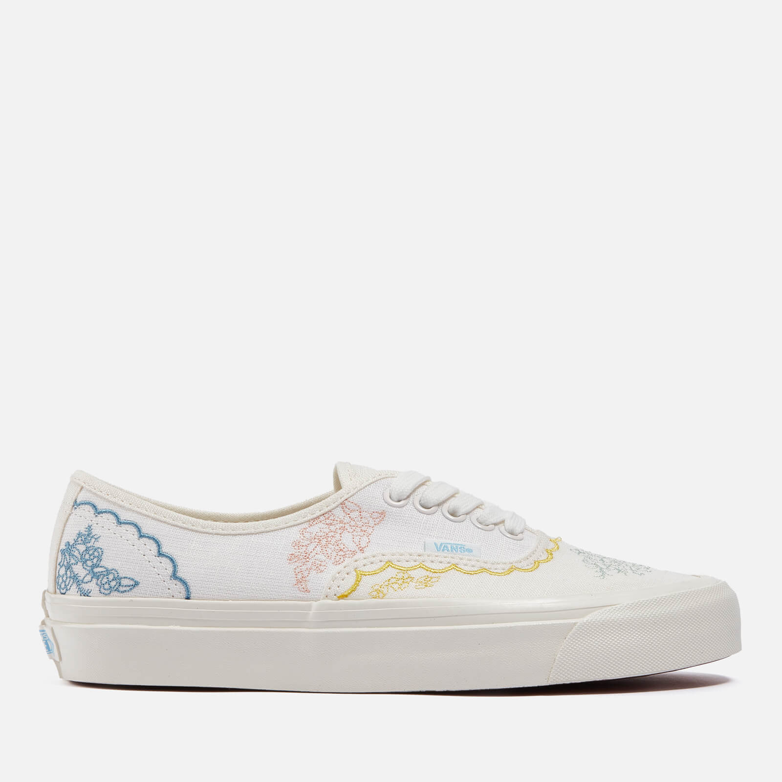 Vans Women’s Blossom Authentic Floral-Embroidered Linen Trainers