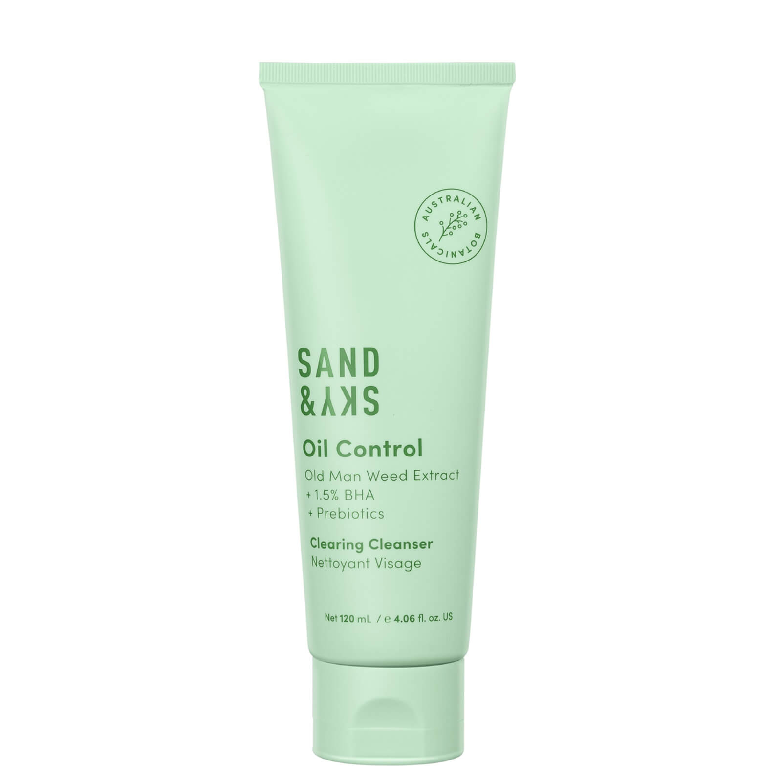 Photos - Facial / Body Cleansing Product Sand & Sky Oil Control Clearing Cleanser 120ml SS0001172020
