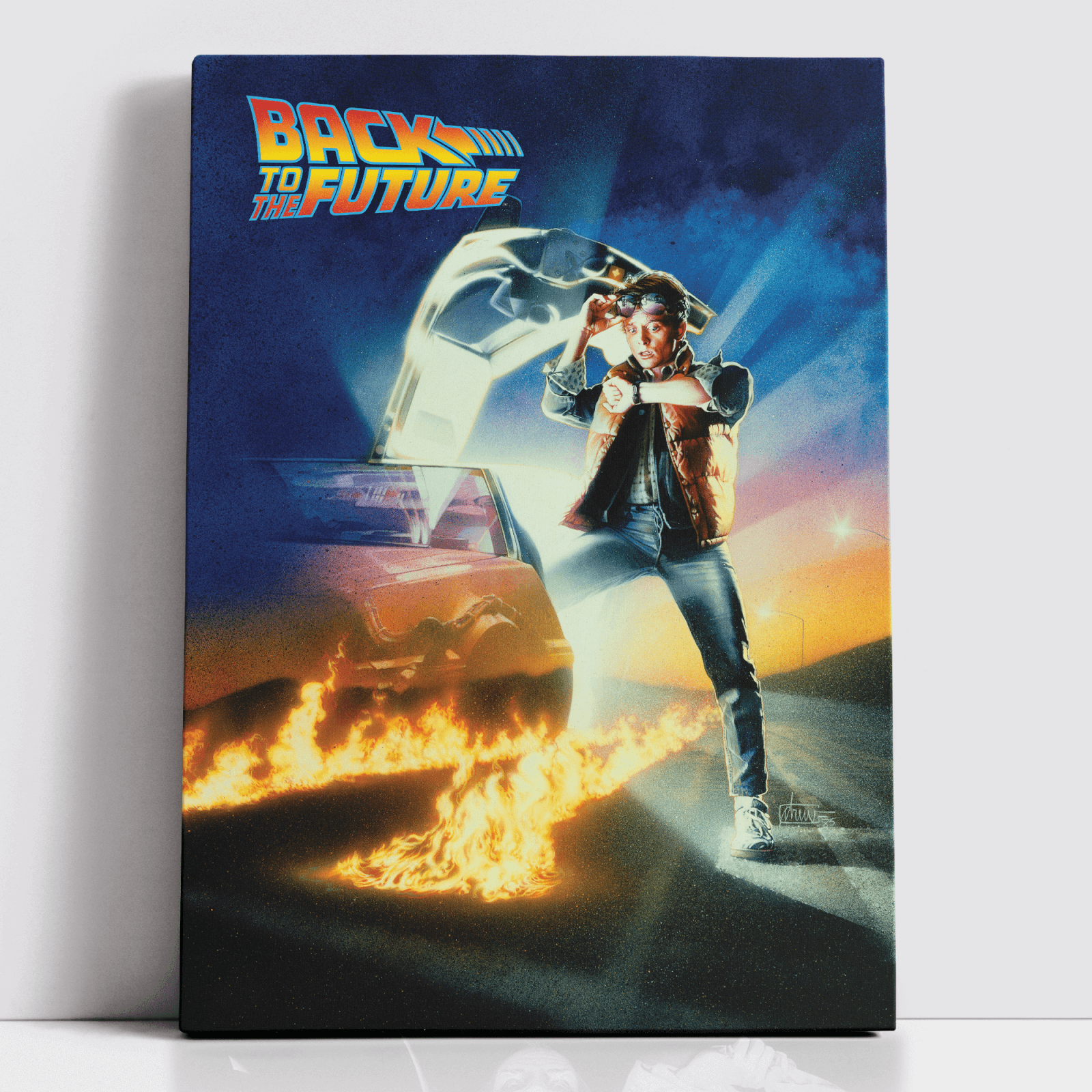 Decorsome x Back To The Future Classic Poster Toile rectangulaire - 12x18 inch