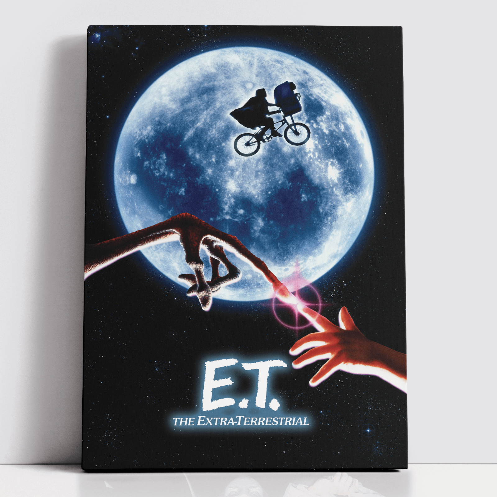 Decorsome x E.T. the Extra-Terrestrial Classic Poster Rectangular Canvas - 12x18 inch
