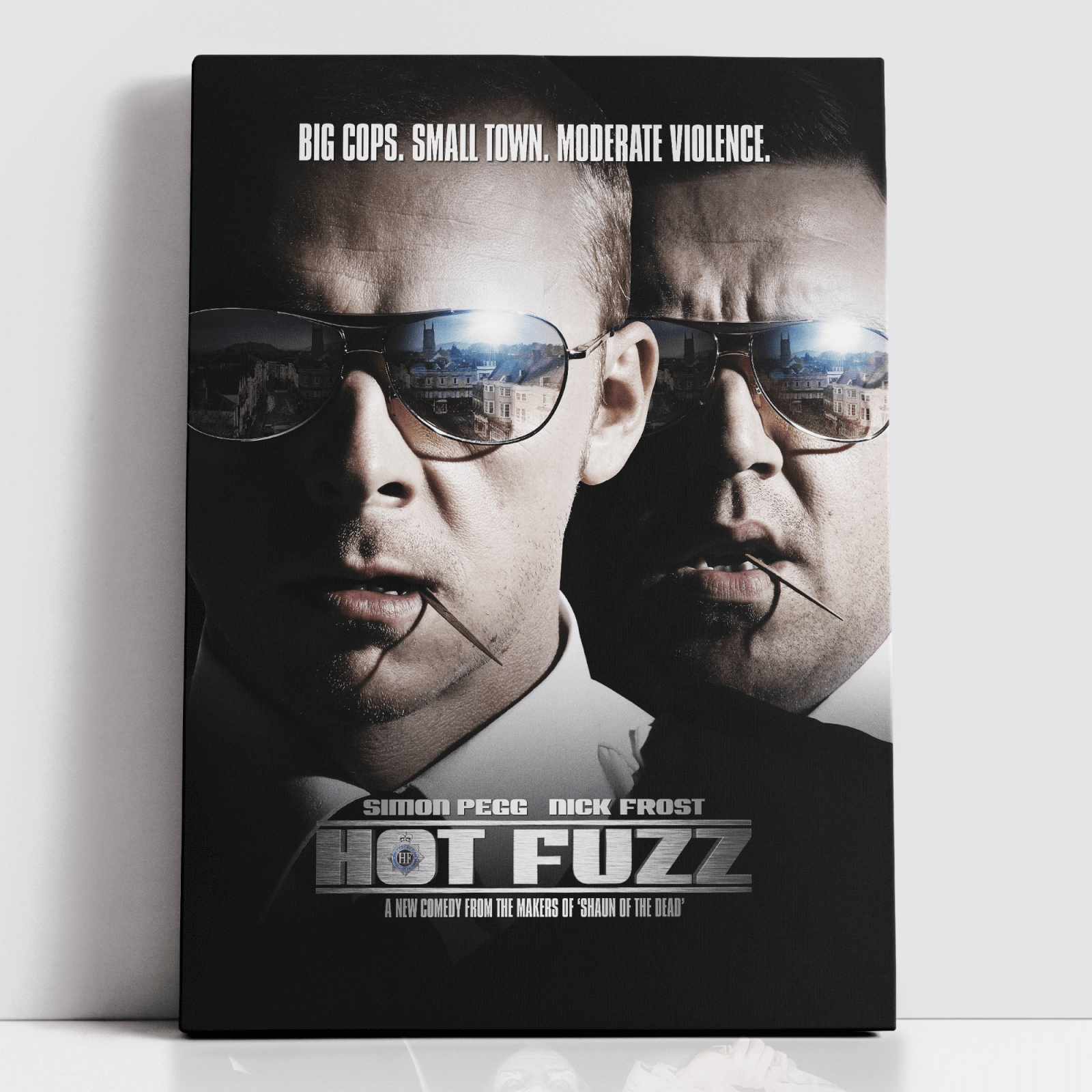 

Decorsome x Hot Fuzz Classic Poster Rectangular Canvas - 12x18 inch