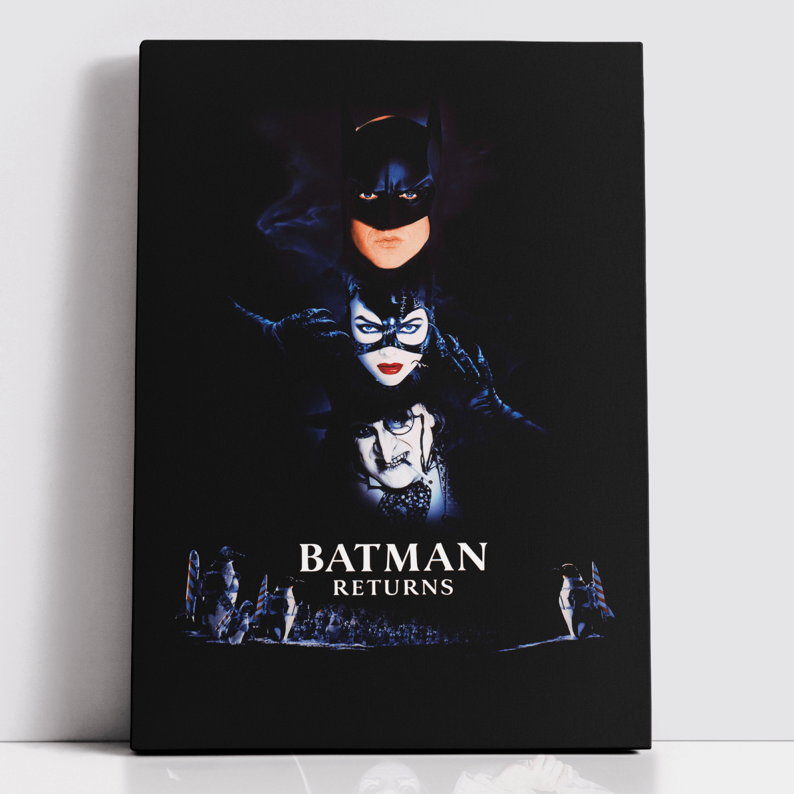Decorsome x Batman Returns Classic Poster  Rectangular Canvas - 20x30 inch