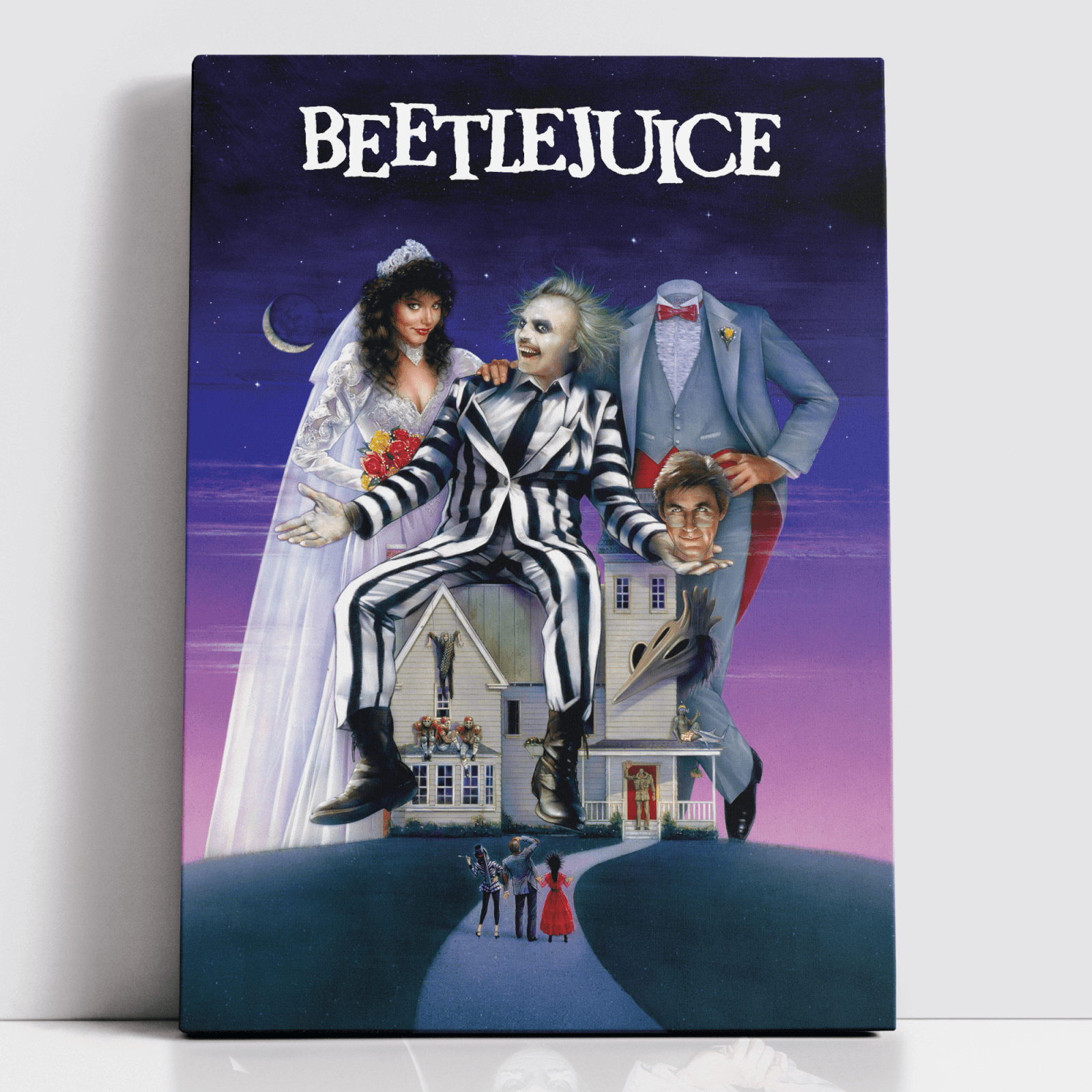 Decorsome x Beetlejuice Rectangular Canvas - 20x30 inch