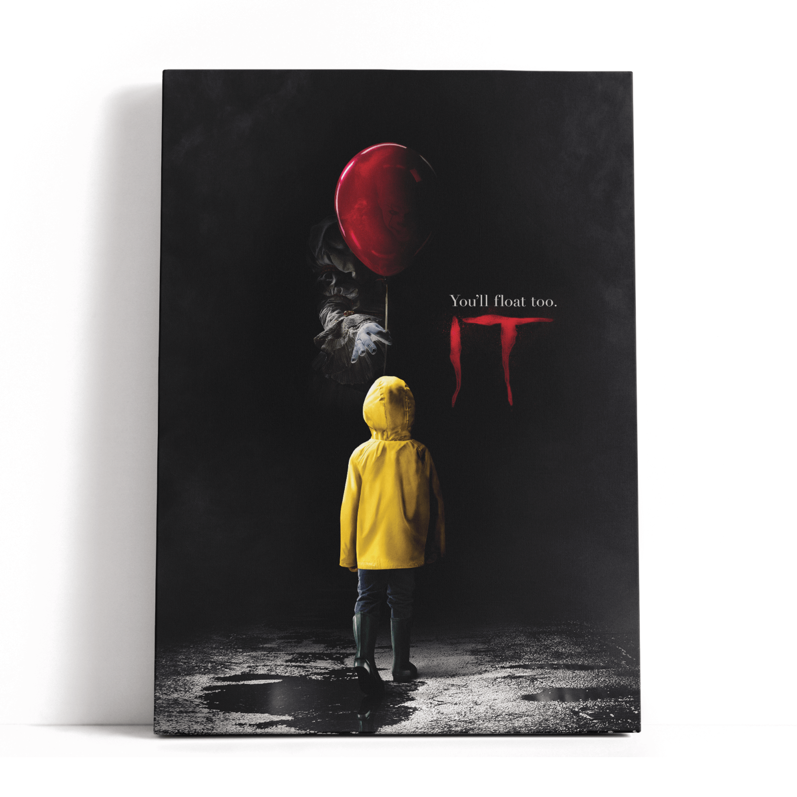 IT Chapter 1 (2017) It Chapter One You'll Float Too Rectangular Canvas - 12x18 inch