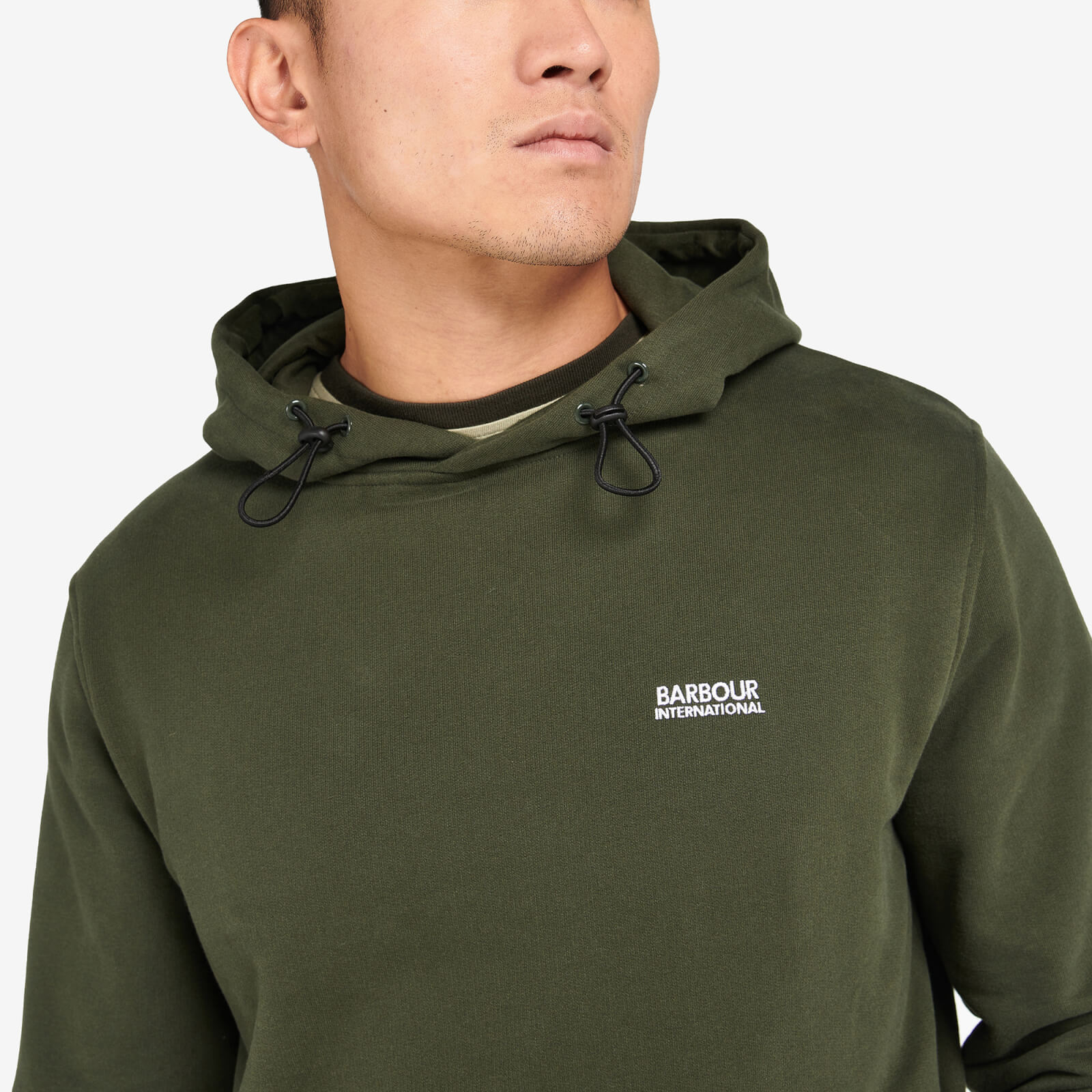 Barbour International Roadster Cotton-blend Hoodie - S Mol0510gn91 General Clothing, Green