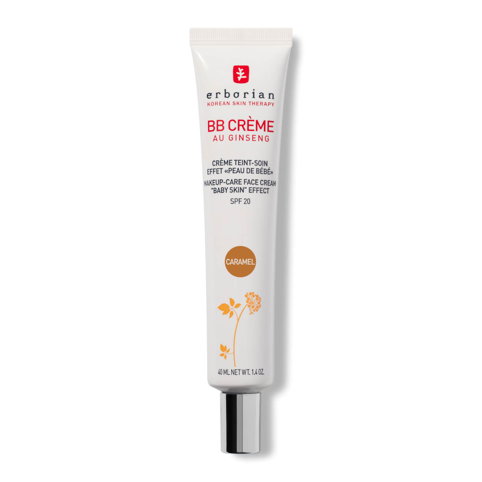 BB Cream 40ml - Base de maquillaje hidratante de cobertura media con FPS20 para piel irregular (Varios tonos) - Caramel