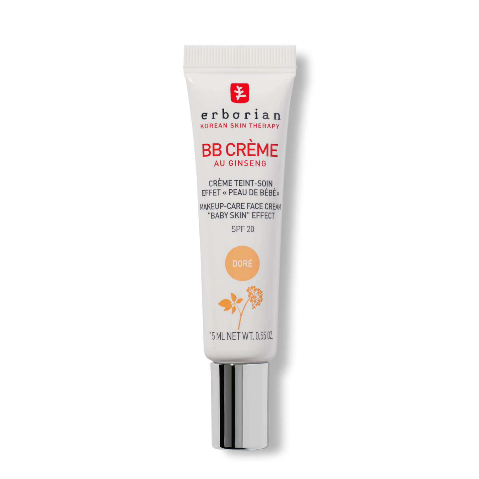BB Cream 15ml - Base de maquillaje hidratante de cobertura media con FPS20 para piel irregular (Varios tonos) - Dore