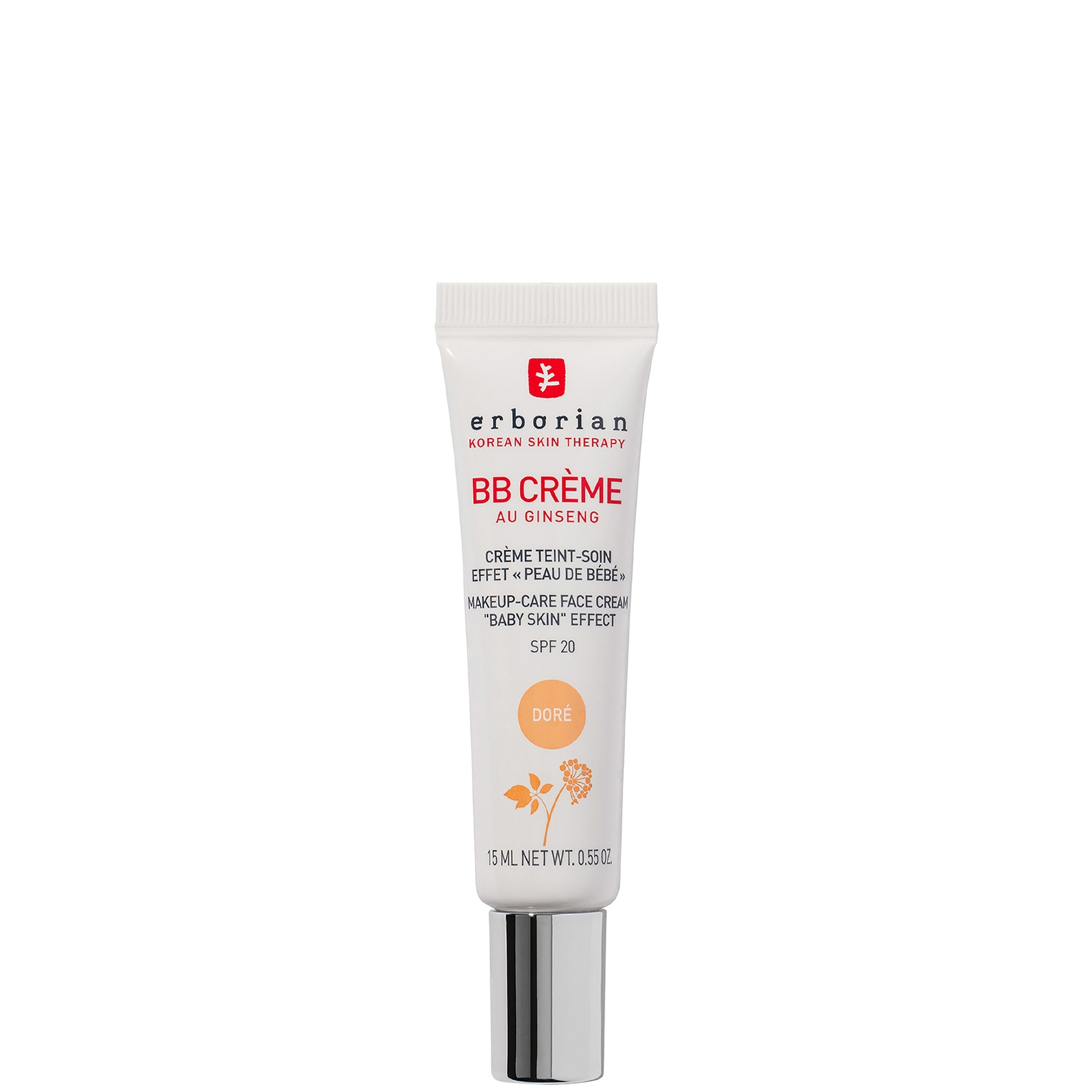 Photos - Cream / Lotion Erborian BB Crème 15ml  - Dore 6AA10396 (Various Shades)