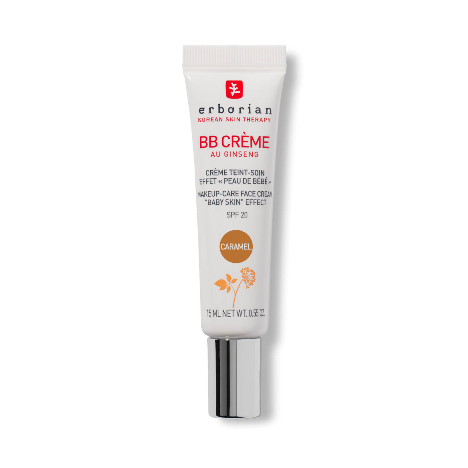 BB Cream 15ml - Base de maquillaje hidratante de cobertura media con FPS20 para piel irregular (Varios tonos) - Caramel