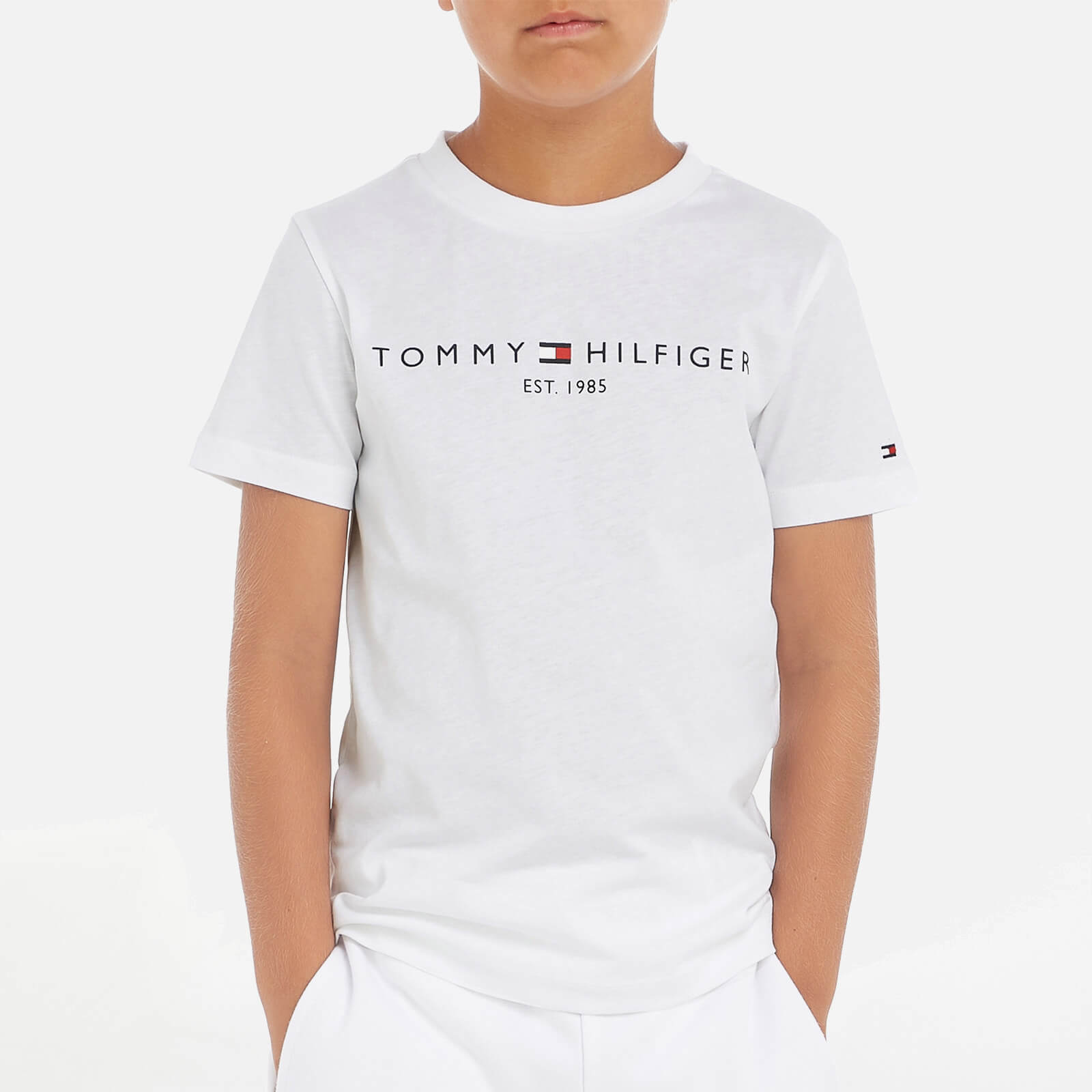 Tommy Hilfiger Boys' Essential Cotton T-Shirt And Shorts Set - 10 Years