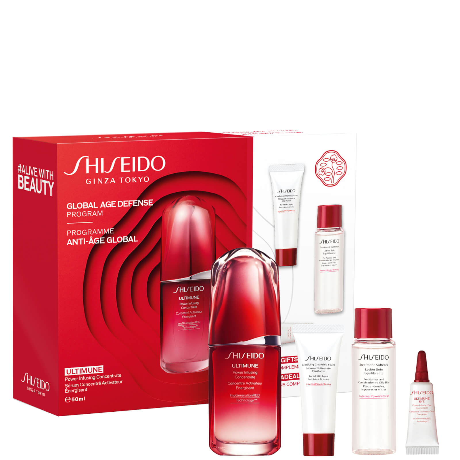 Photos - Cream / Lotion Shiseido Ultimune Value Set 