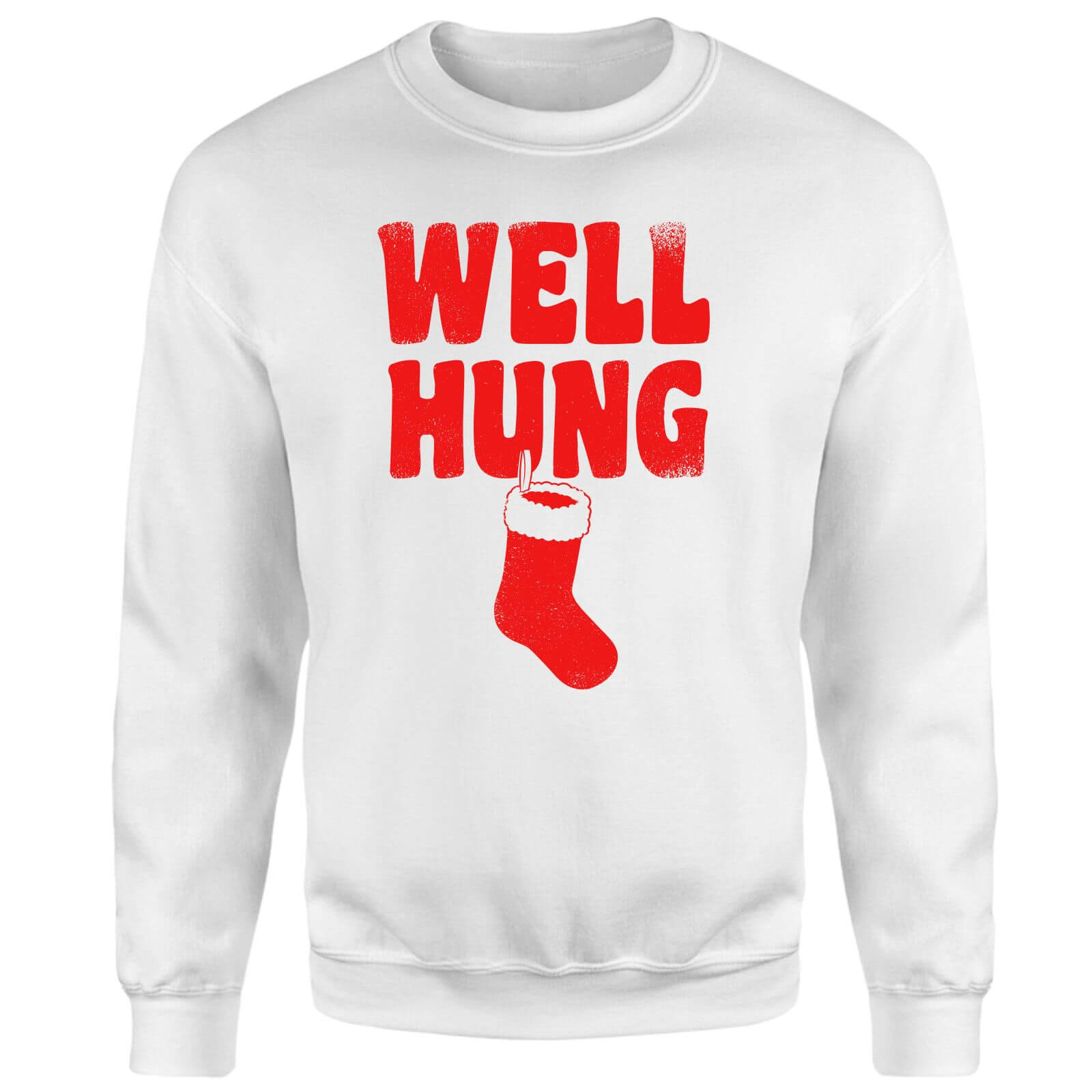 Well Hung Sweatshirt - White - XXL - White