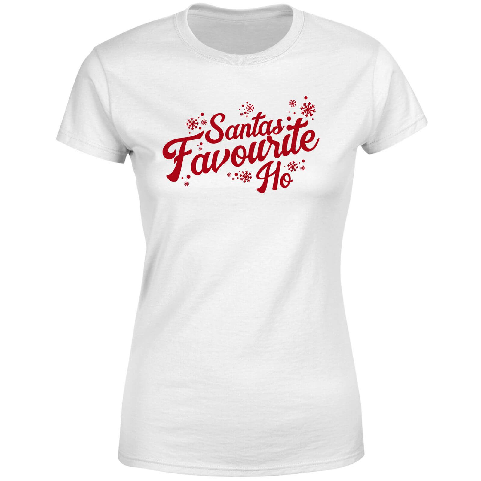Santas Favourite Ho Women's T-Shirt - White - S - White