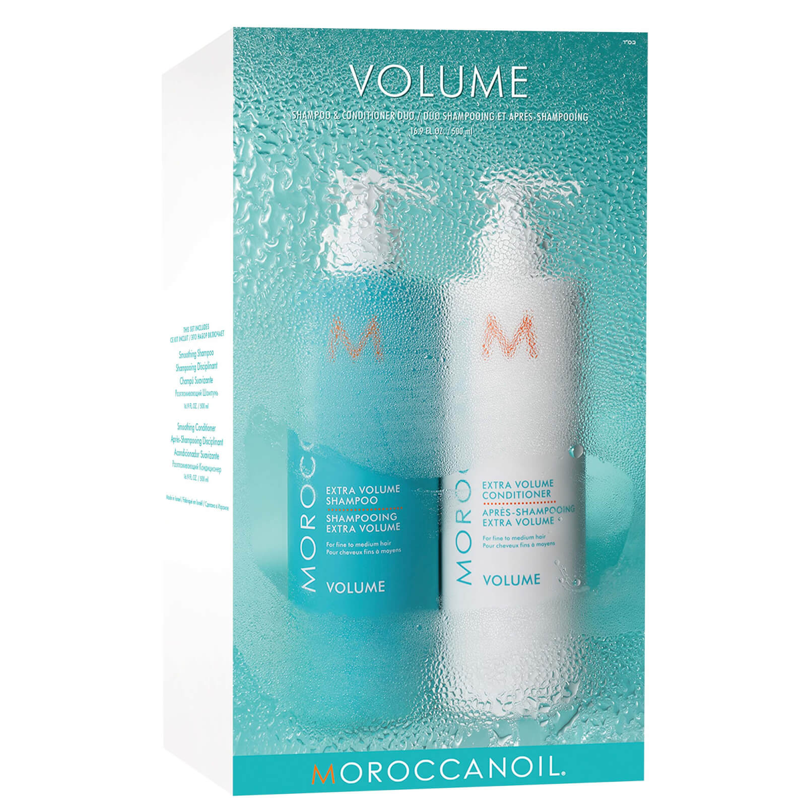 

Moroccanoil Extra Volume Shampoo and Conditioner 500ml Duo