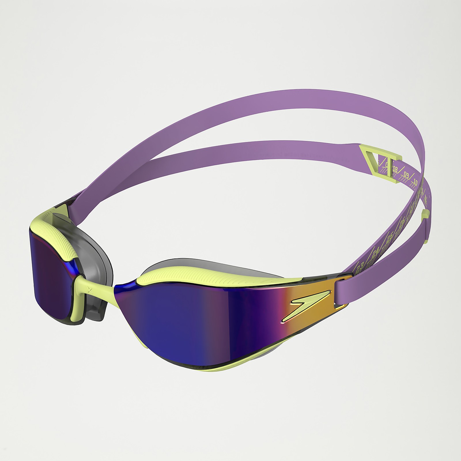 Photos - Swim Goggles Speedo Fastskin Hyper Elite Mirror Goggles Lilac 