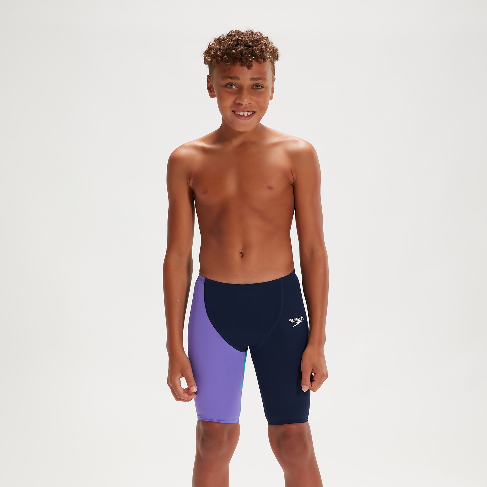 Jammer Garçon Fastskin Endurance+ taille haute bleu marine