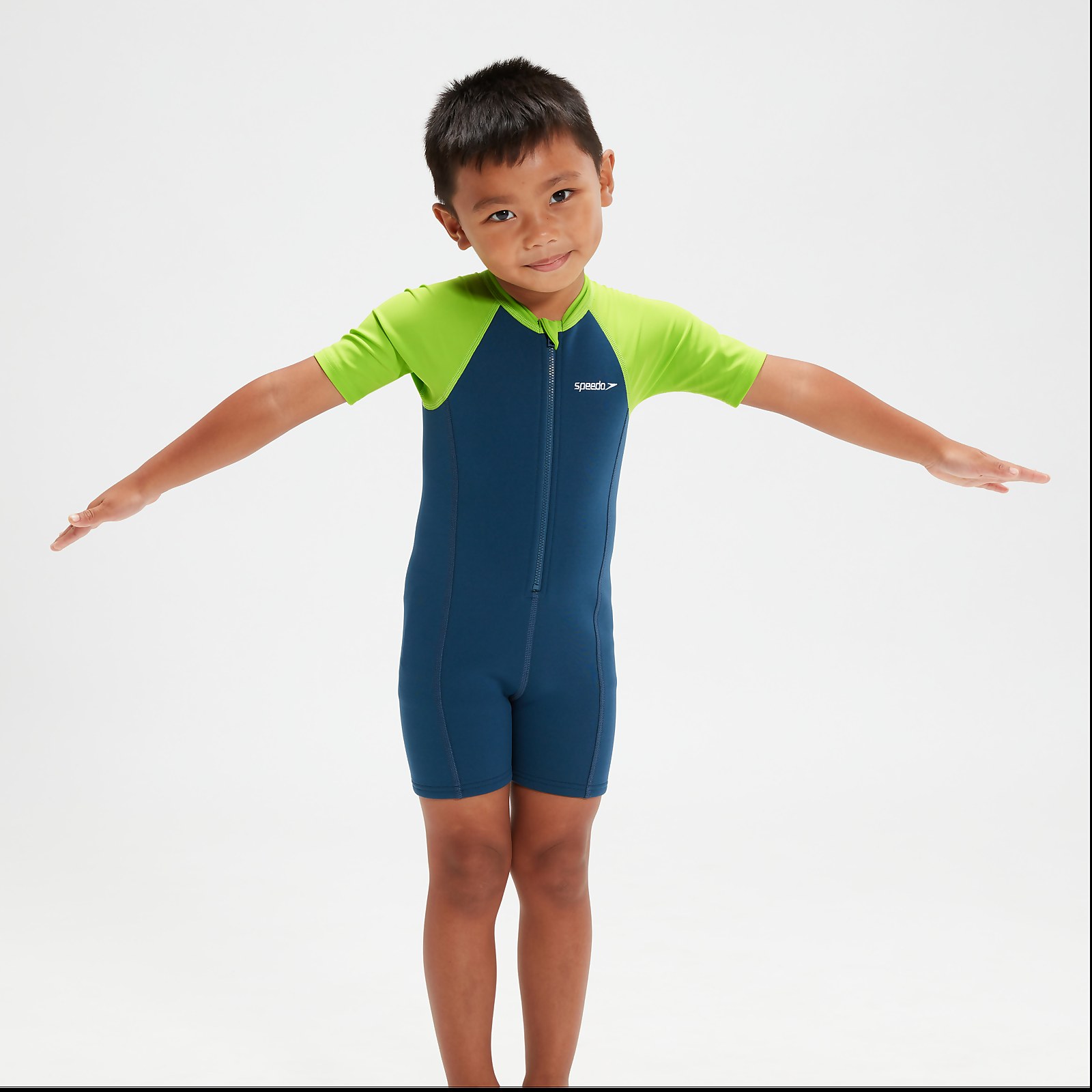 Infant Boy's Learn To Swim Essential Wetsuit Blue