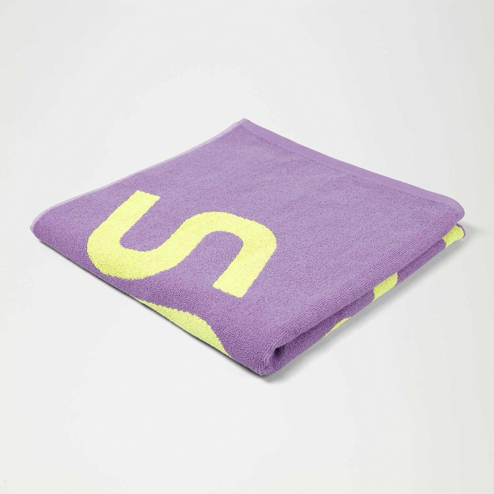 Serviette de bain logo Speedo lilas