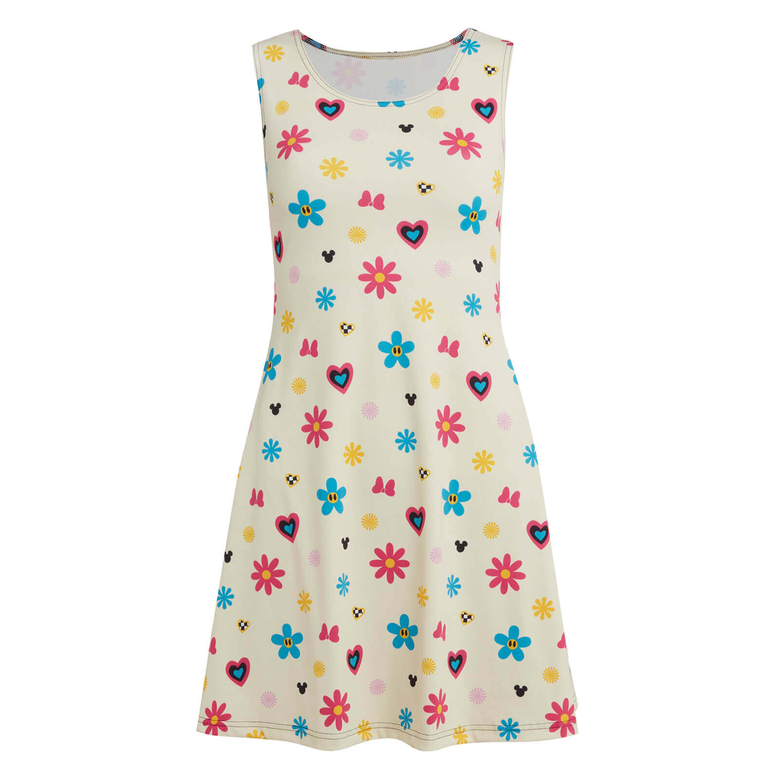 

Supasuta x Disney Daisy Hearts Skater Dress - 2XL