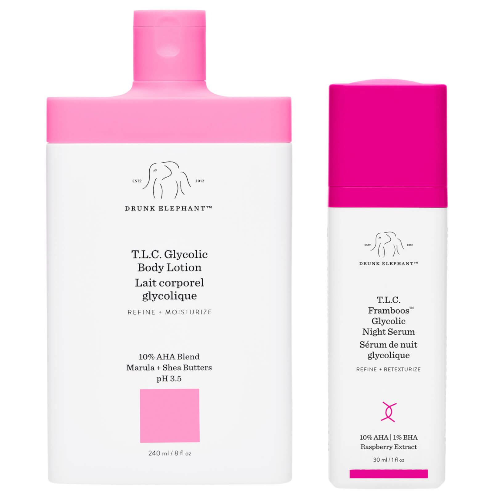 

Drunk Elephant T.L.C Face and Body Bundle