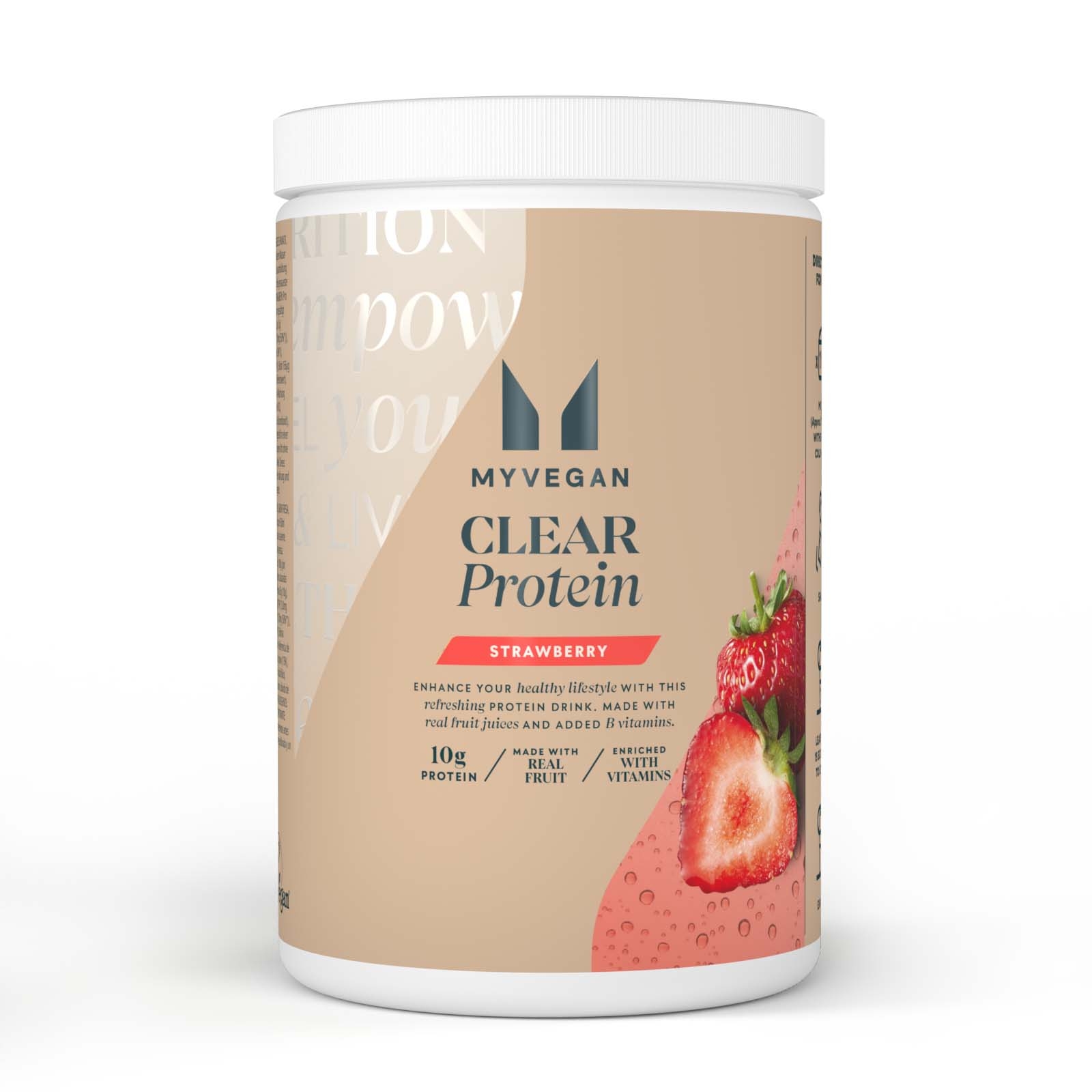 Bistre veganske beljakovine Clear Vegan Protein – Jelly Belly® - 20servings - Jagoda