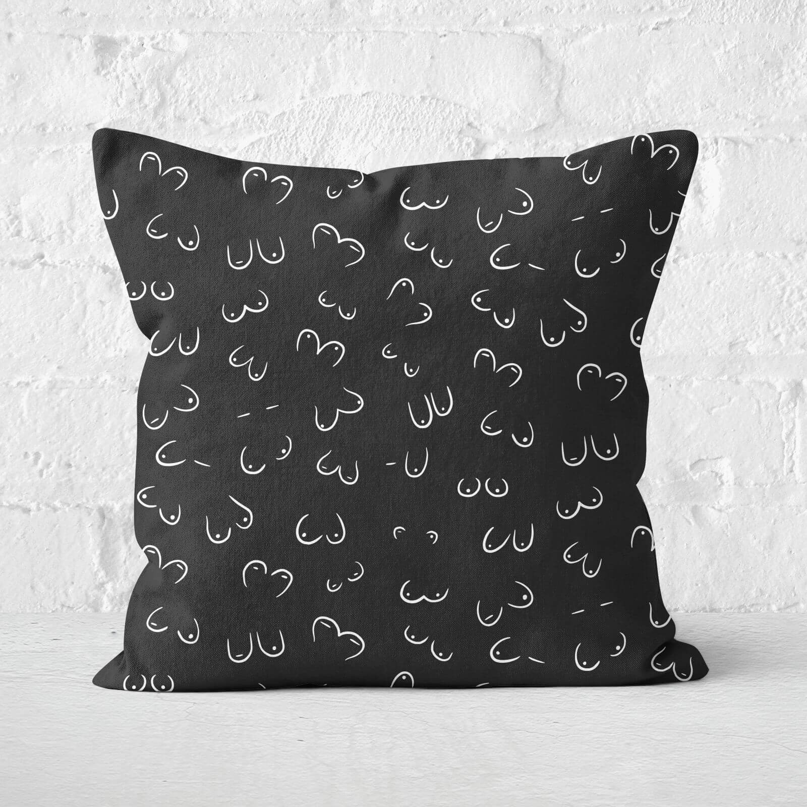 Humdingers Pattern Square Cushion - 40x40cm - Soft Touch